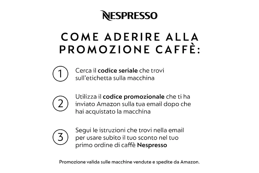 Krups Nespresso Inissia XN1001 Macchina da Caffè, White - immagine 5