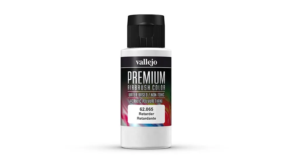 Vallejo 62065 Colore Acrilico per Aerografia, Bianco (Retarder), 60 ml - immagine 1
