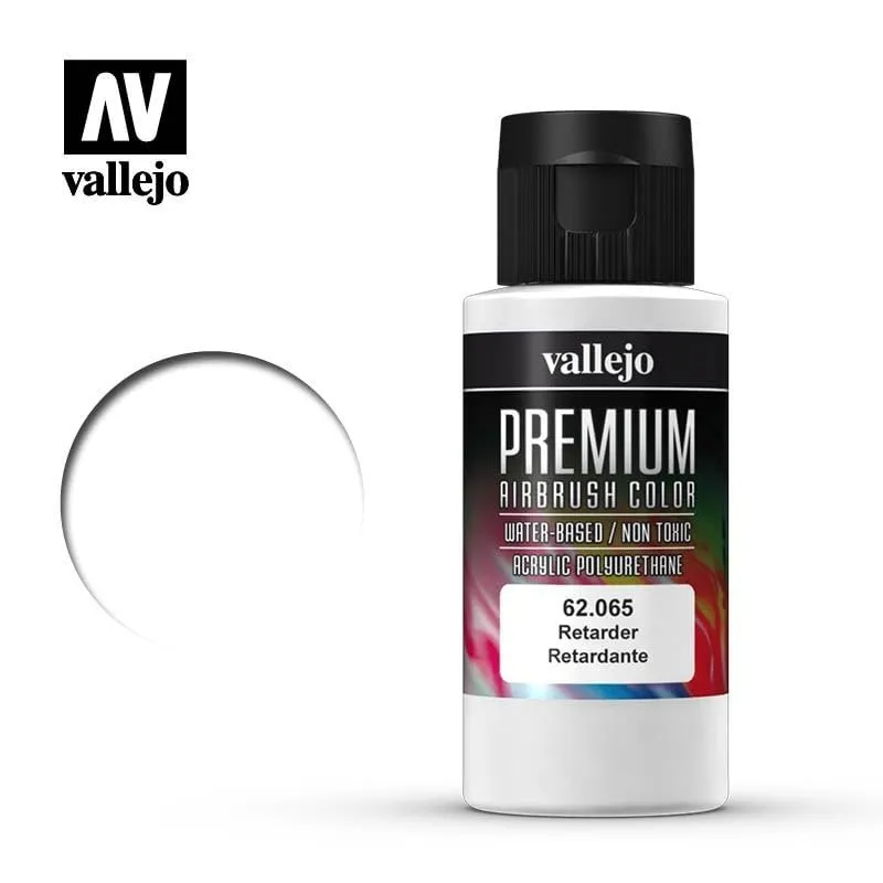 Vallejo 62065 Colore Acrilico per Aerografia, Bianco (Retarder), 60 ml - immagine 2