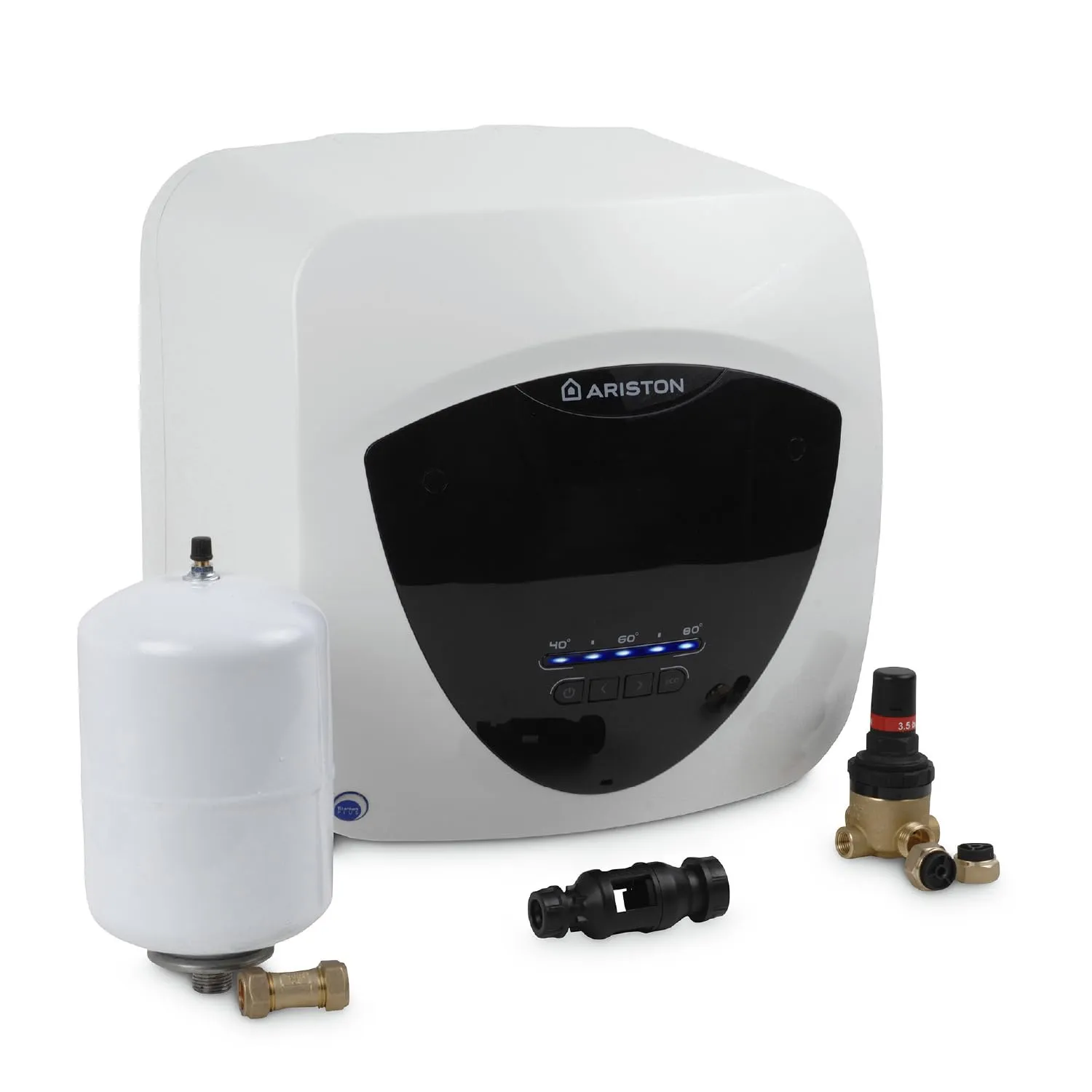 Ariston Andris Lux Eco Scaldacqua Elettrico Sopralavello 10 lt, Bianco - immagine 5