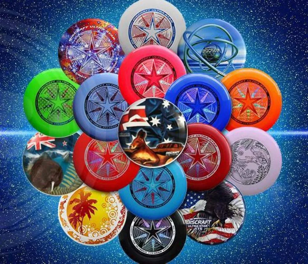 Discraft Ultra-Star Frisbee, 175g, Bianco - immagine 2