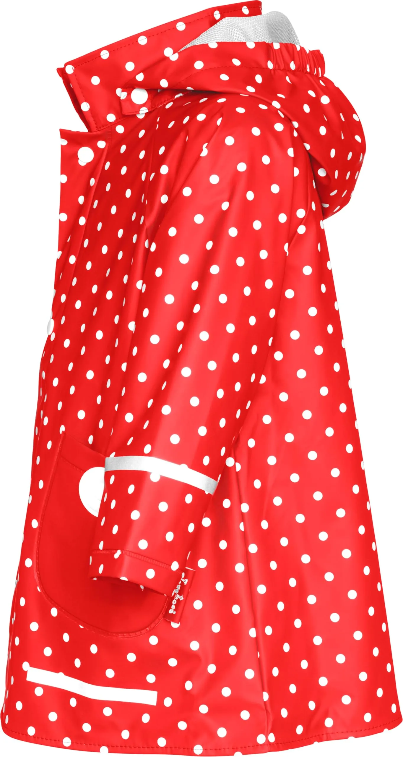 Playshoes Giacca da pioggia Unisex per Bambini e Ragazzi, Punti Rossi, 80 - immagine 2
