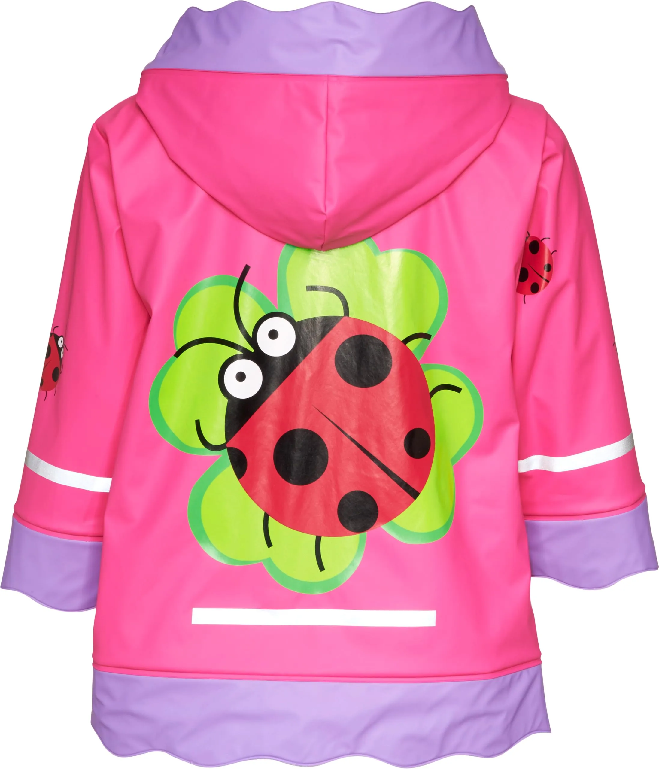 Playshoes Giacca da pioggia Unisex per Bambini e Ragazzi, Scarabeo Fortunato, 80 - immagine 3