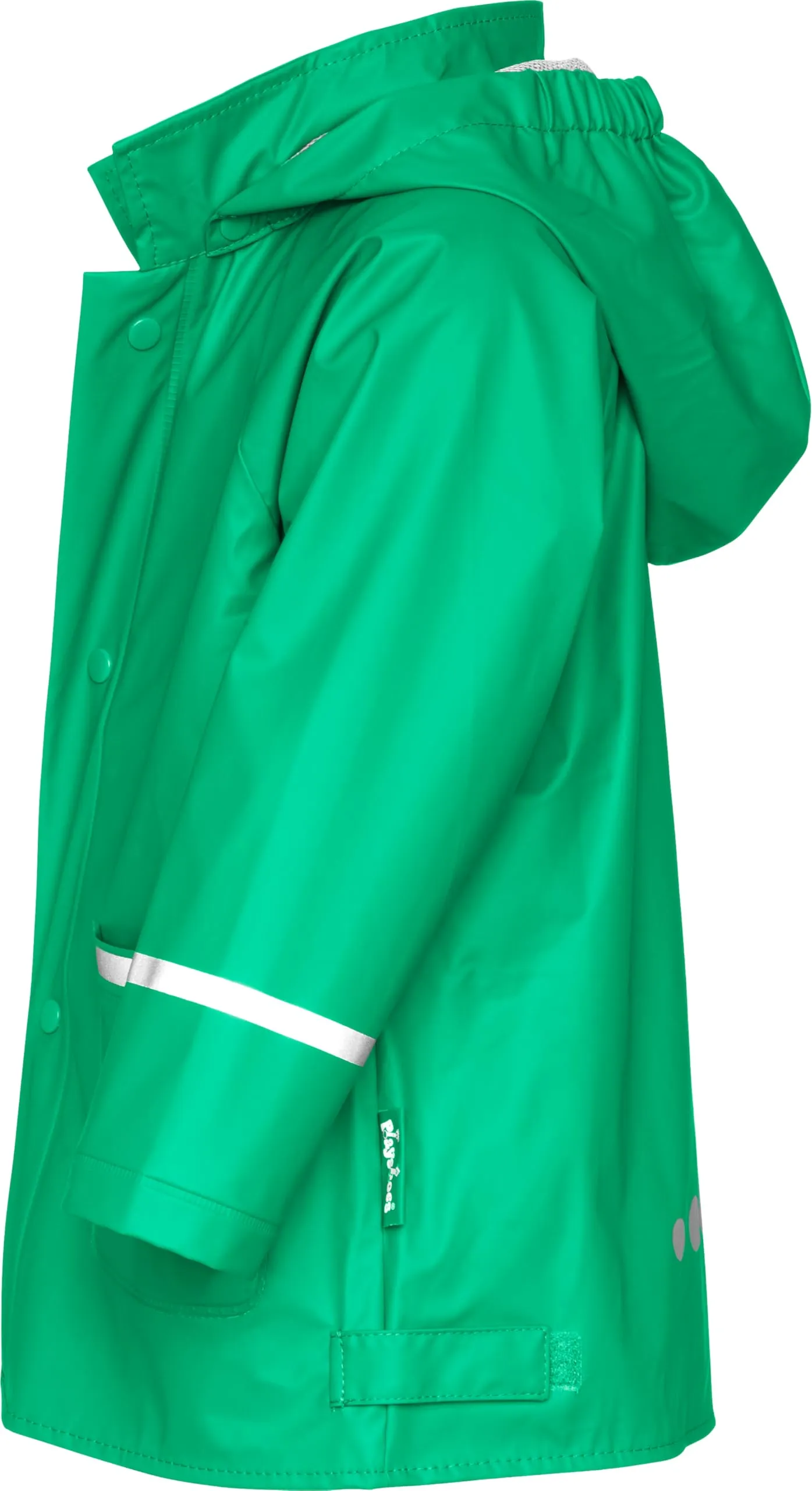 Playshoes Regenjacke Basic Unisex Bambini e ragazzi, Verde (Green 29), 92 - immagine 2