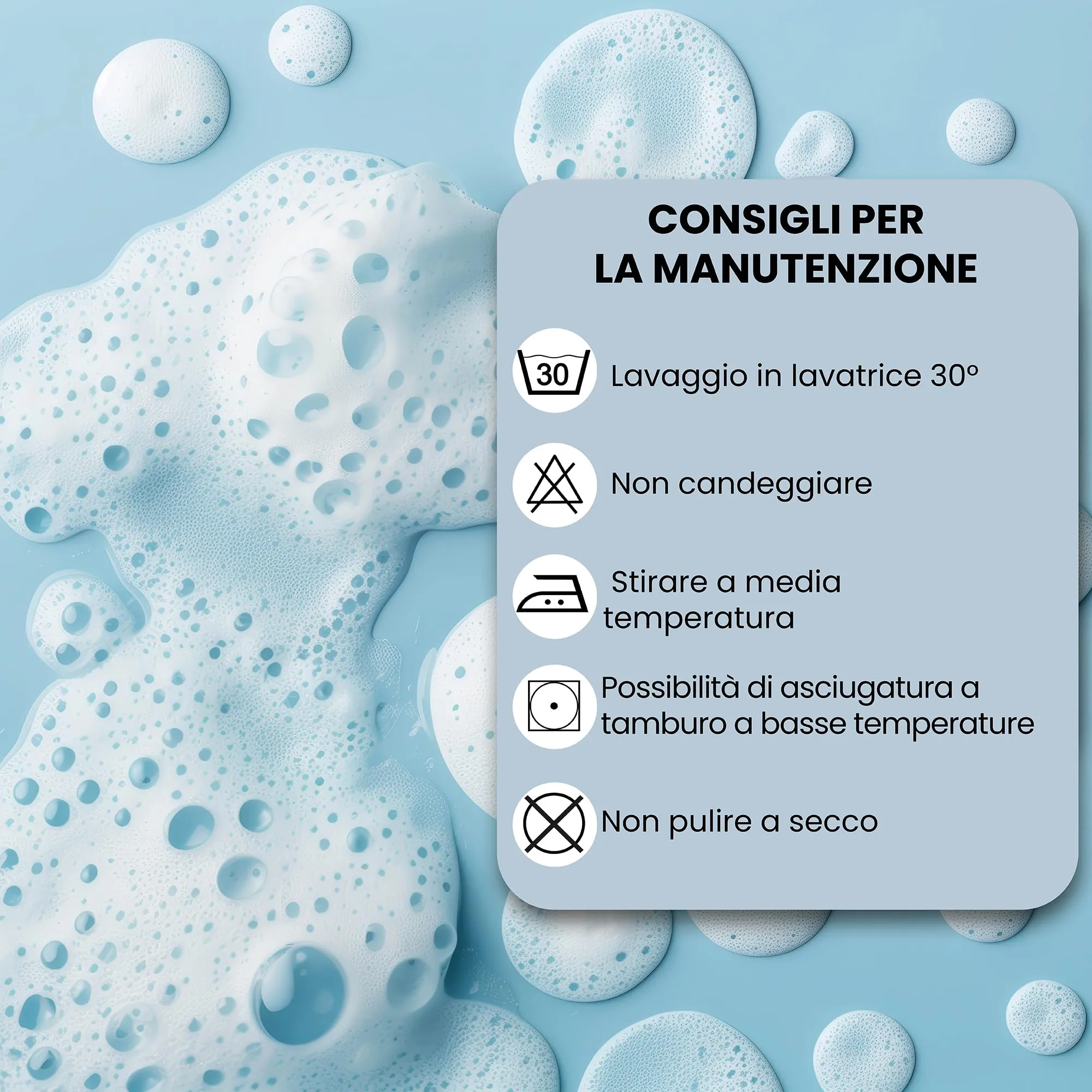Italian Bed Linen Set Copripiumino 100% Cotone, Piazza e Mezza, 200x200 cm, Grigio Scuro/Grigio Chiaro - immagine 8