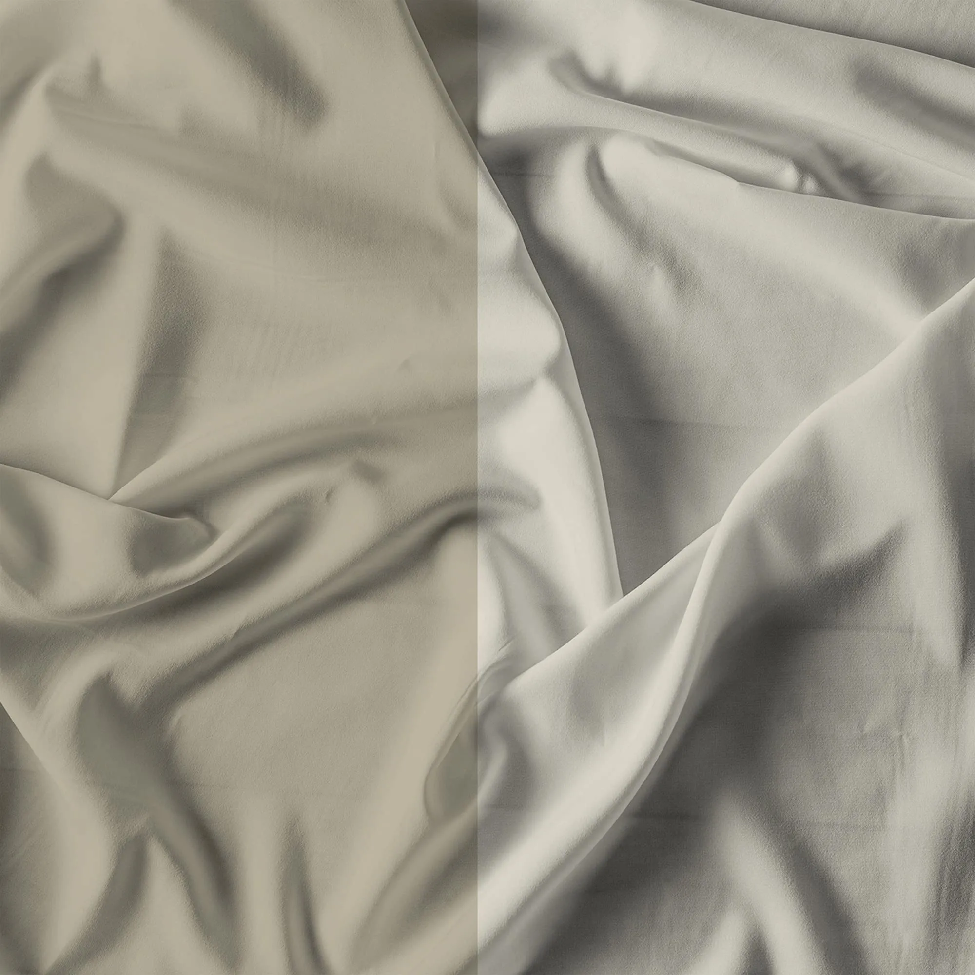 Italian Bed Linen Set Copripiumino 100% Cotone, Singolo, 150x200 cm, Tortora/Panna - immagine 12