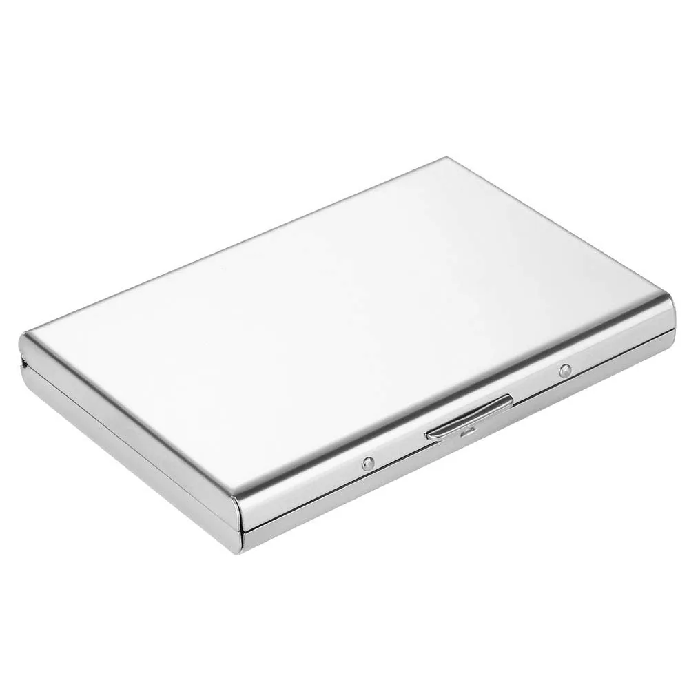 Vicloon Porta Carte di Credito in Acciaio Inossidabile Anti RFID e NFC - immagine 8