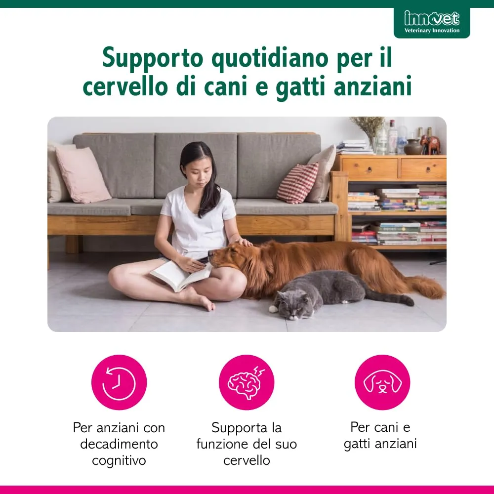 Innovet Senilife Plus - 30 Capsule Birillo per Cani e Gatti Anziani - immagine 6