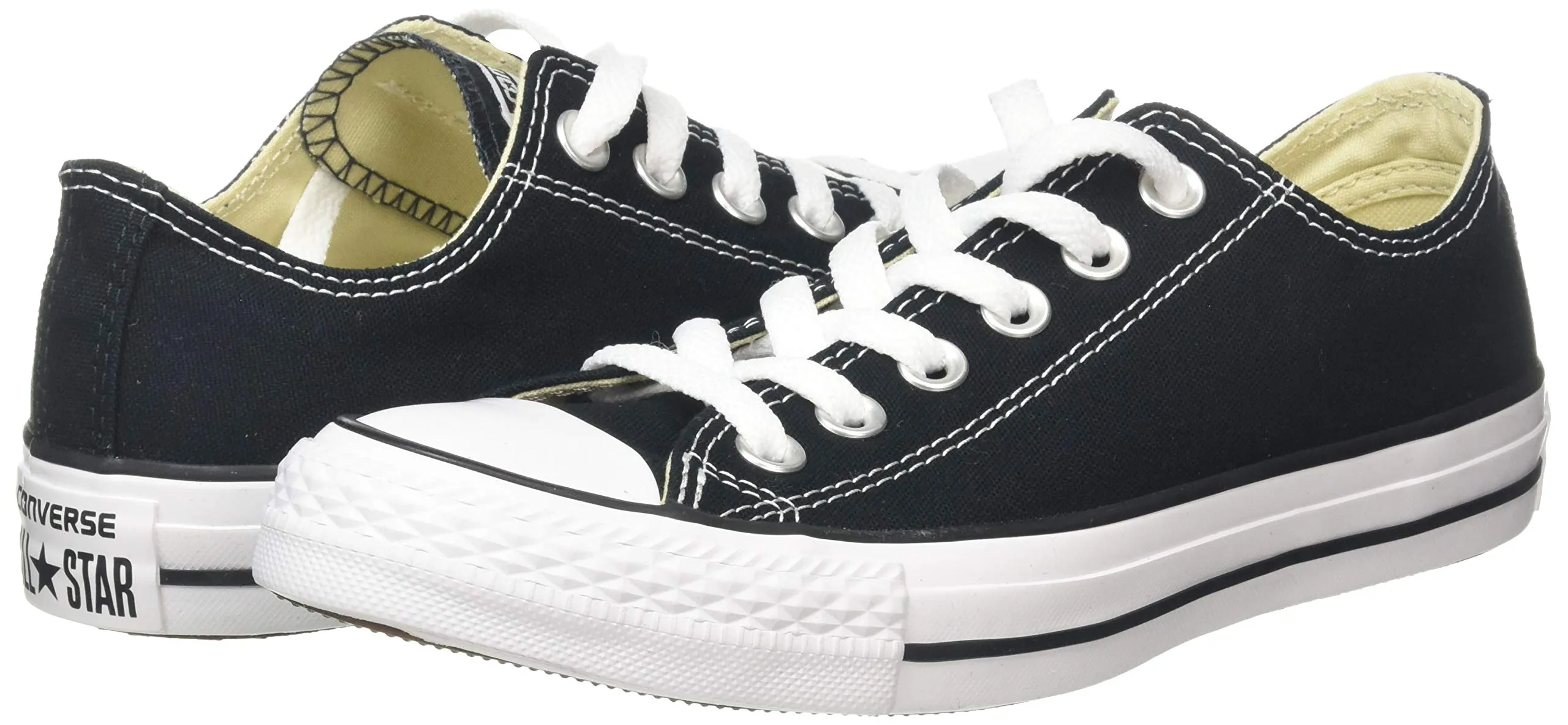 Converse Chuck Taylor All Star Sneaker Nero E Bianco - immagine 7