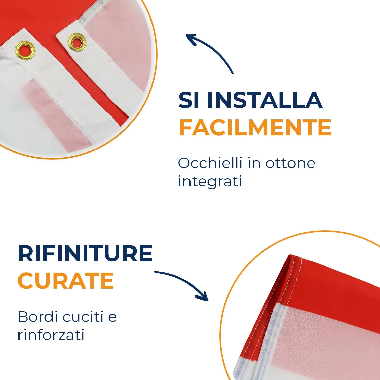 AZ FLAG Bandiera Irlanda del Nord 150x90 cm Poliestere leggero con 2 Occhielli - immagine 4