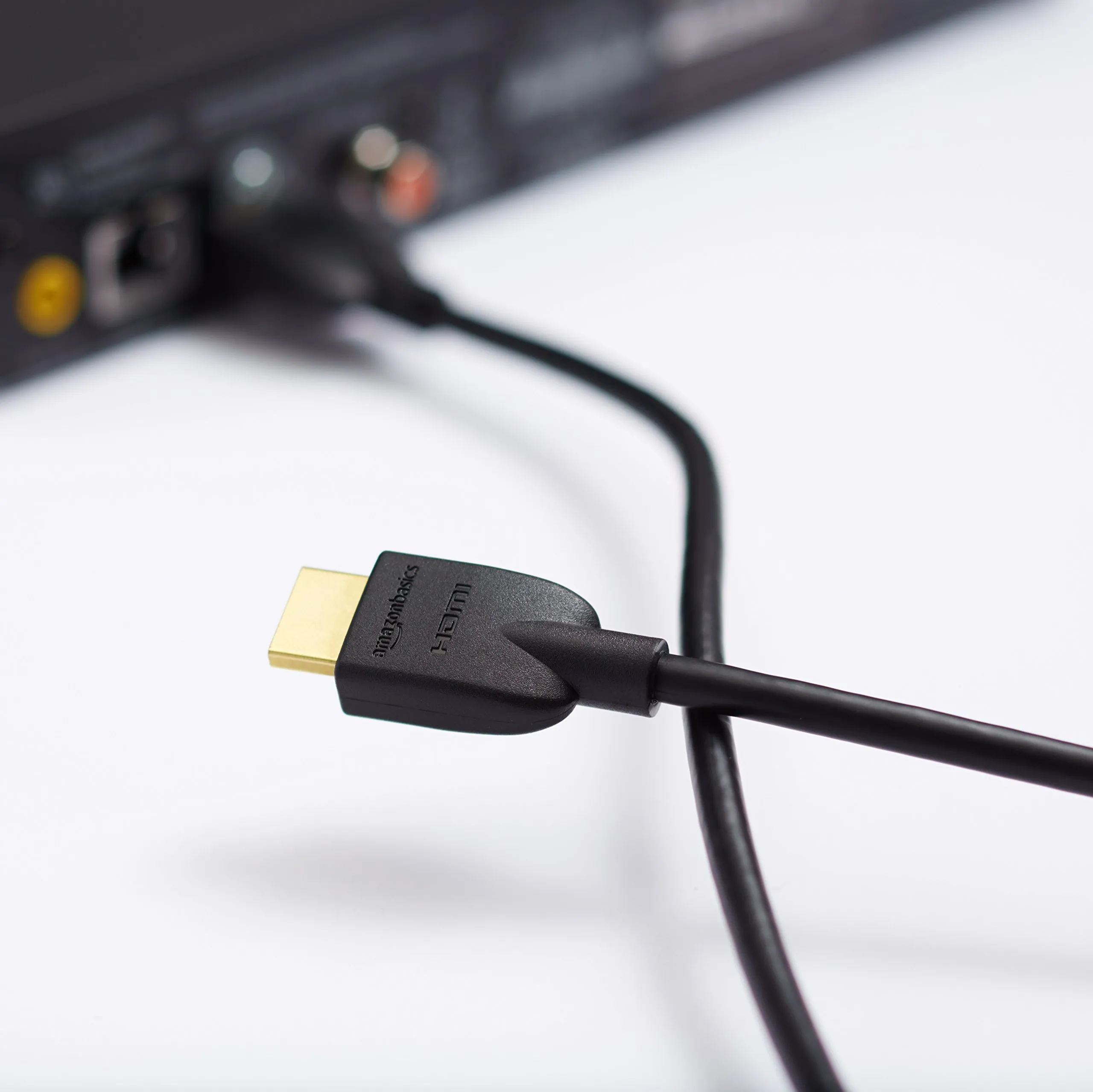 Amazon Basics Cavo HDMI 4K, 0.9 m, Alta Velocità con Ethernet, 18 Gbps, 4K@60 Hz, 2160p, Confezione da 3, Nero - immagine 7