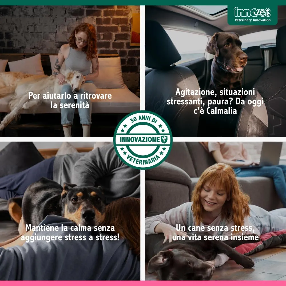 Innovet Calmalia 30 Soft Chews for Small Dogs with Pea-um and L-Tryptophan - immagine 8