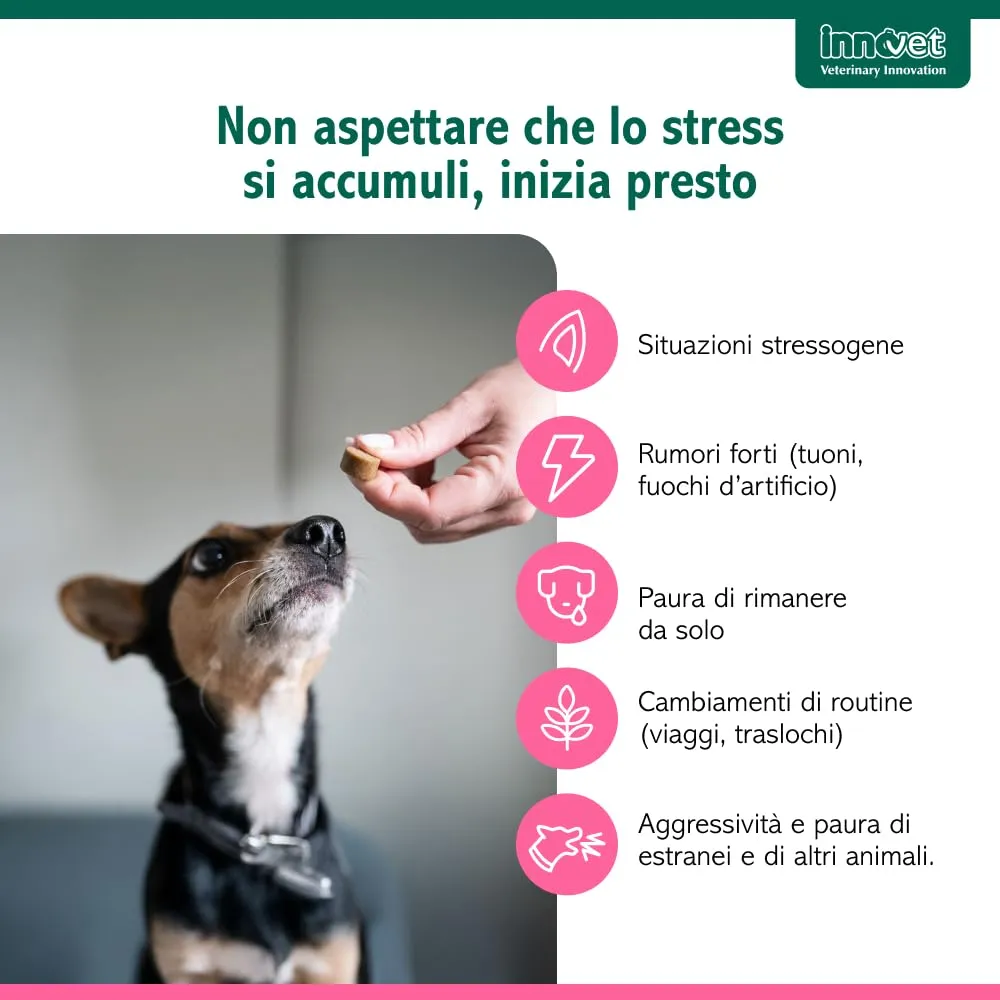 Innovet Calmalia per Cani Medi e Grandi, 30 compresse - immagine 4
