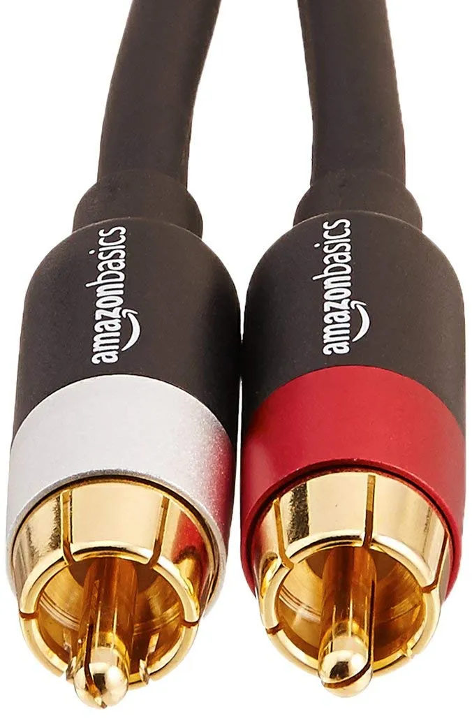 Amazon Basics Cavo Audio RCA, 1.22 m, Nero - immagine 5