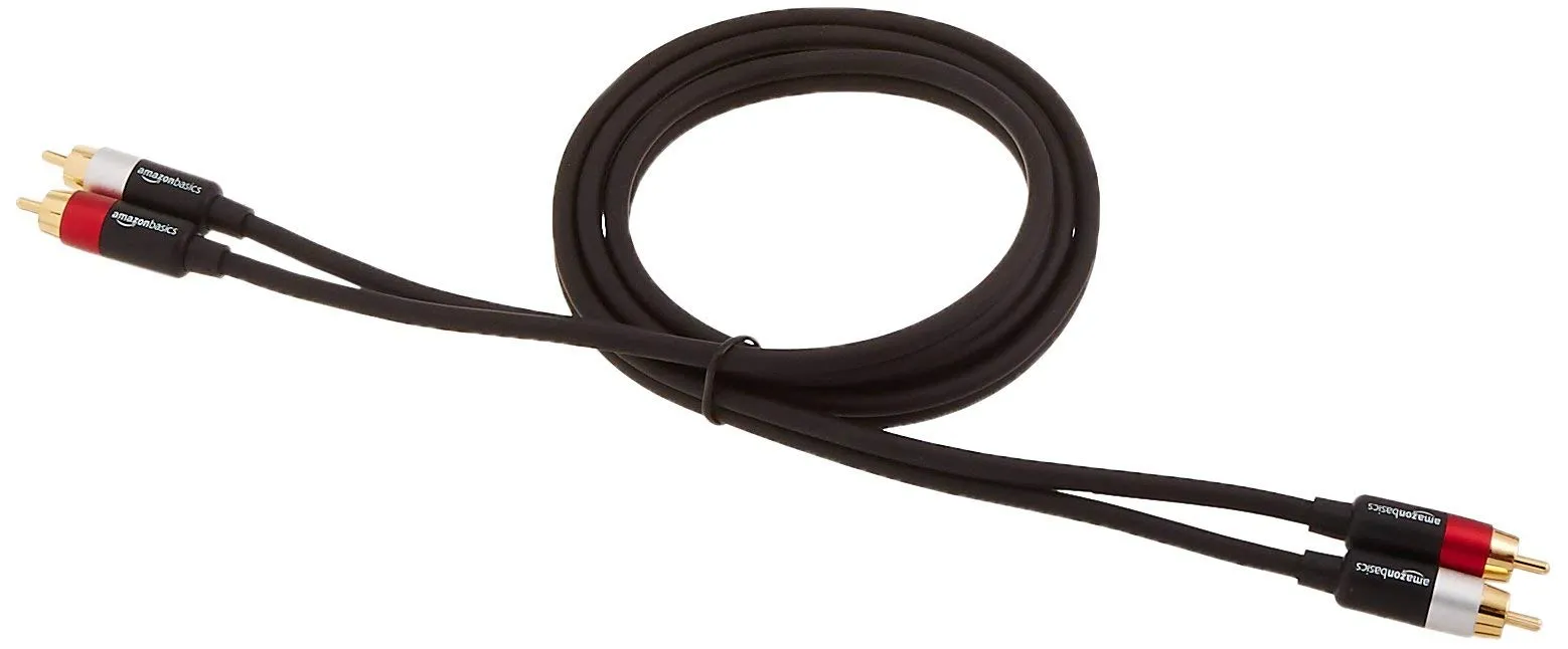 Amazon Basics Cavo Audio RCA, 1.22 m, Nero - immagine 7