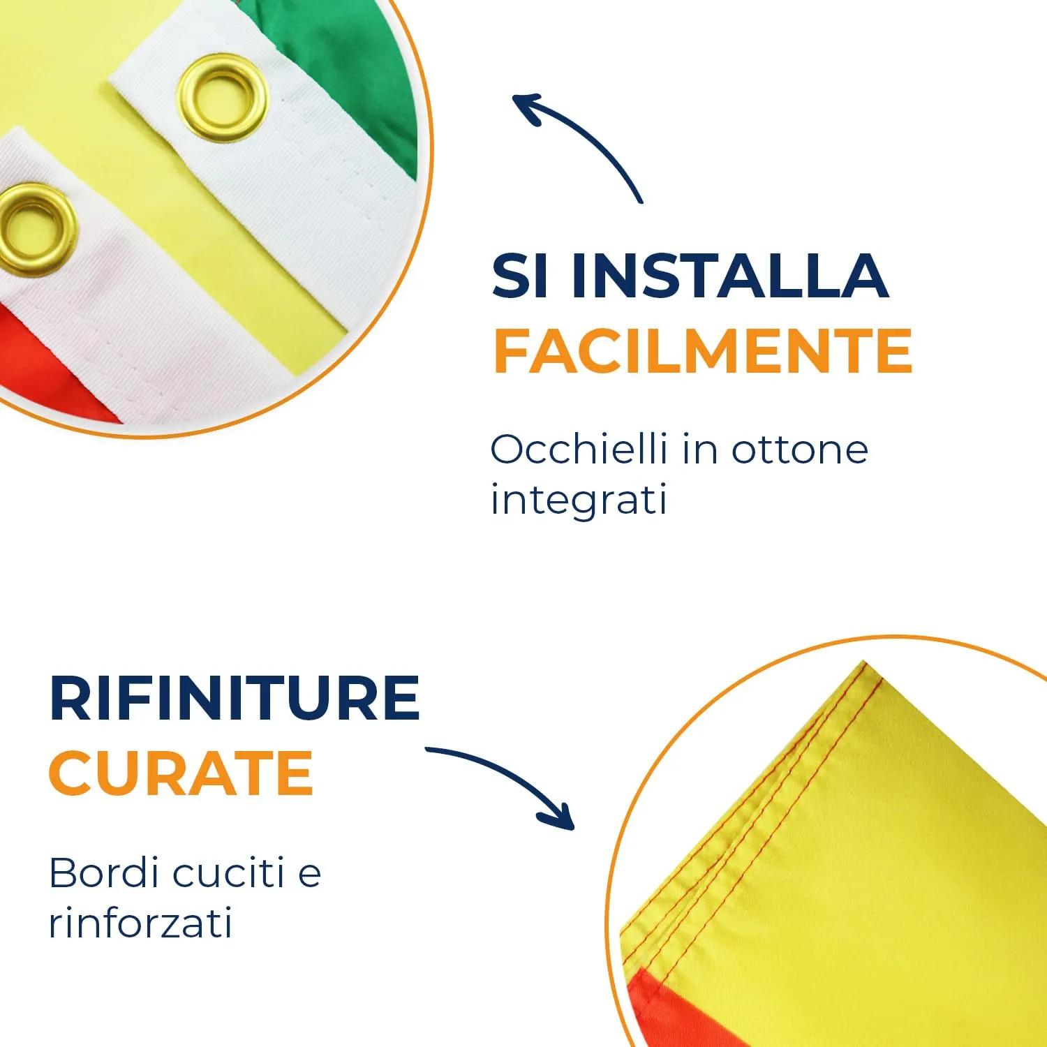 AZ FLAG Bandiera Etiopia 150x90 cm Poliestere Leggero con 2 Occhielli - immagine 4