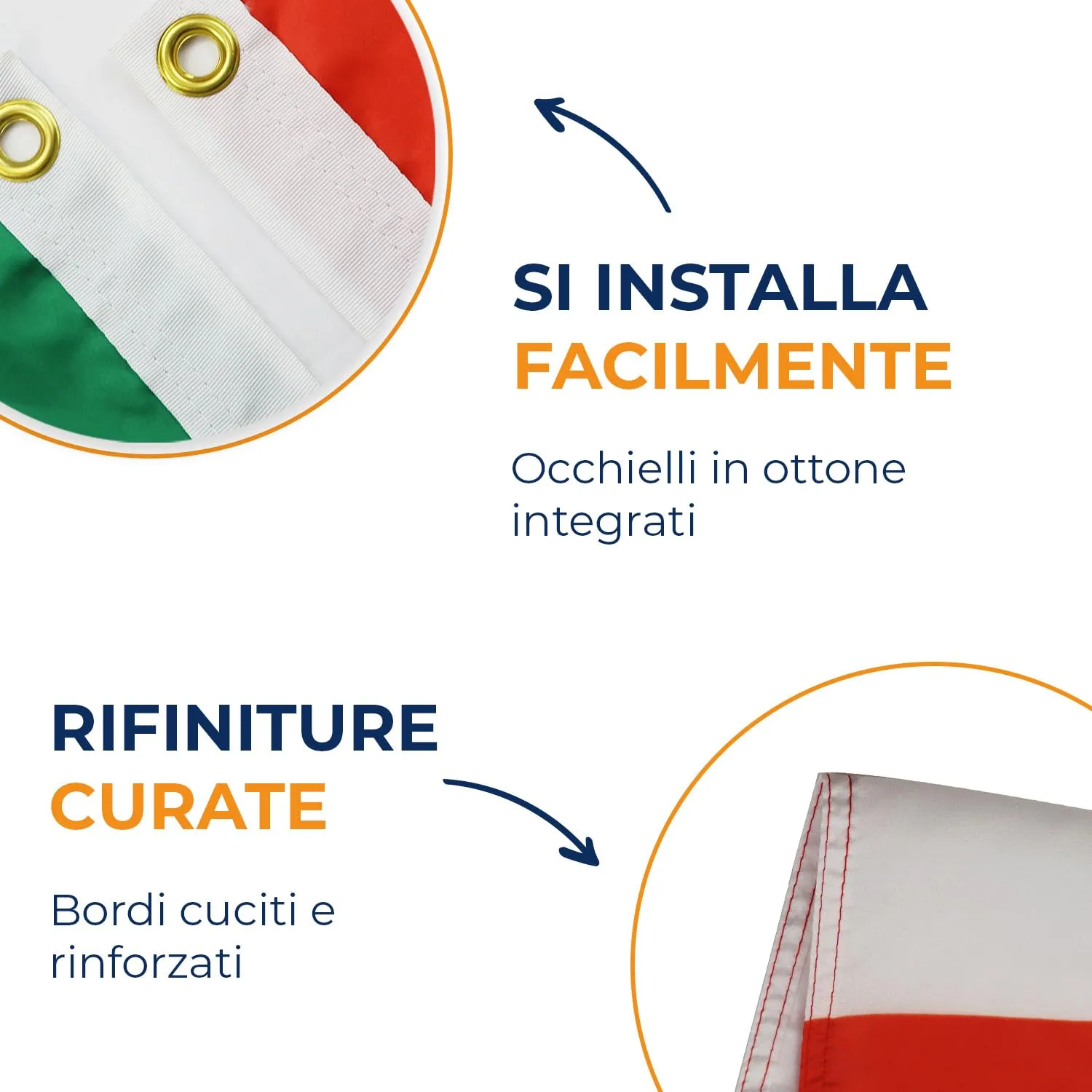AZ FLAG Bandiera Ungheria 150x90 cm Poliestere Leggero con Occhielli - immagine 4