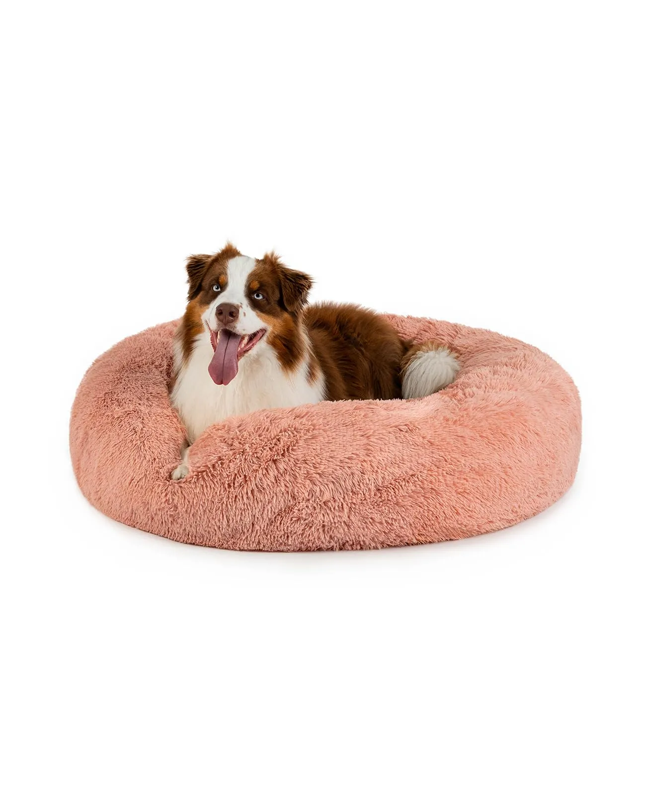 lionto Cuccia Ciambella per Cani e Gatti, Rotonda, 100 cm, Rosa - immagine 1