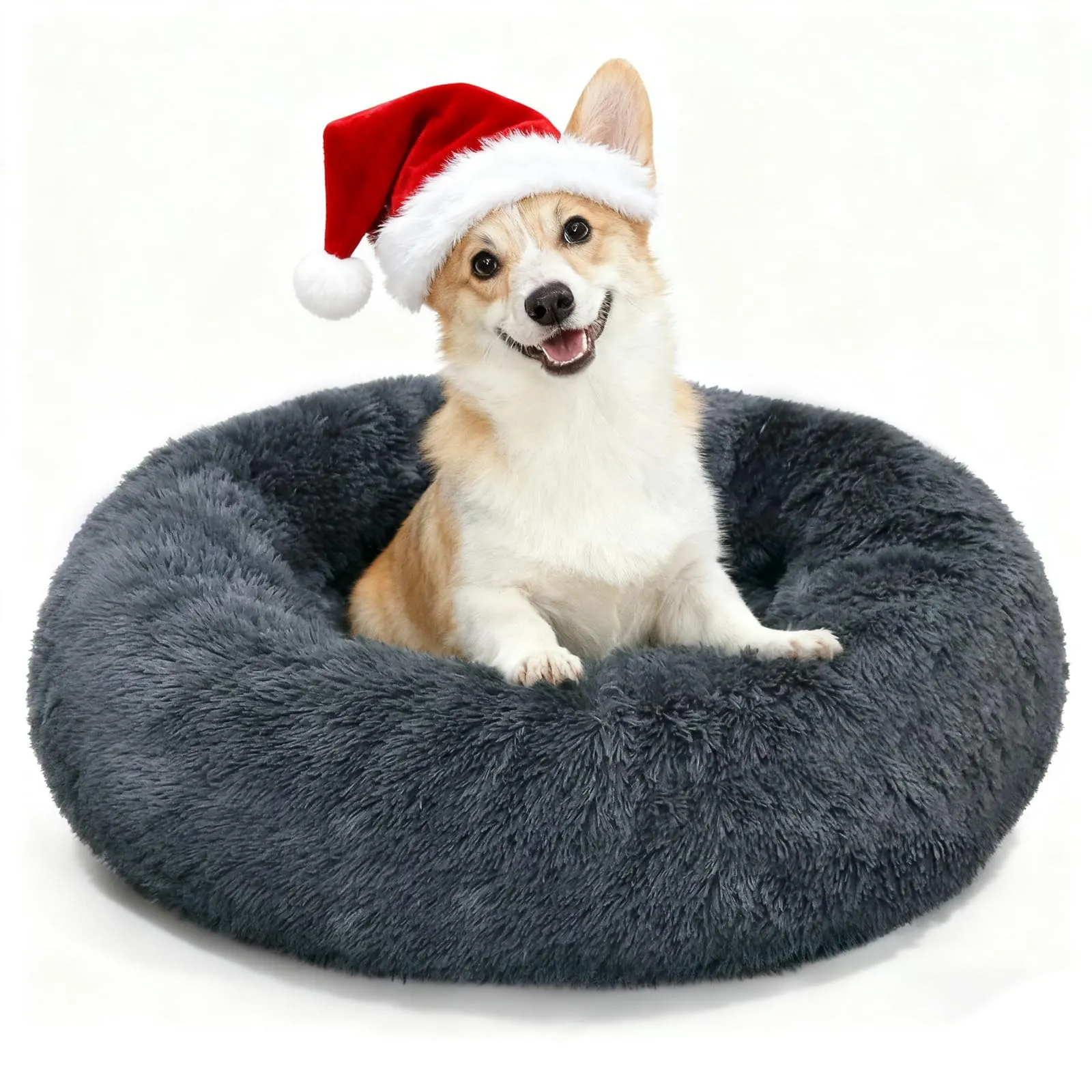 MDDK DY Cuccia Cane Interno Rotondo, 60 cm, Lavabile, fino a 10 kg - immagine 1