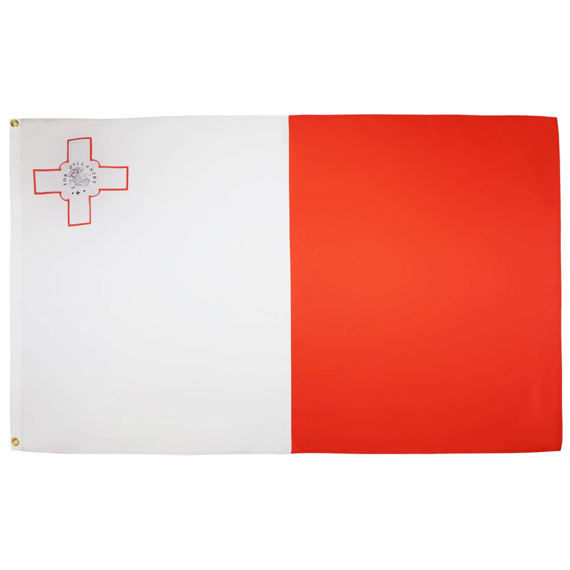 AZ FLAG Bandiera Malta 150x90 cm Poliestere Leggero con 2 Occhielli - immagine 1
