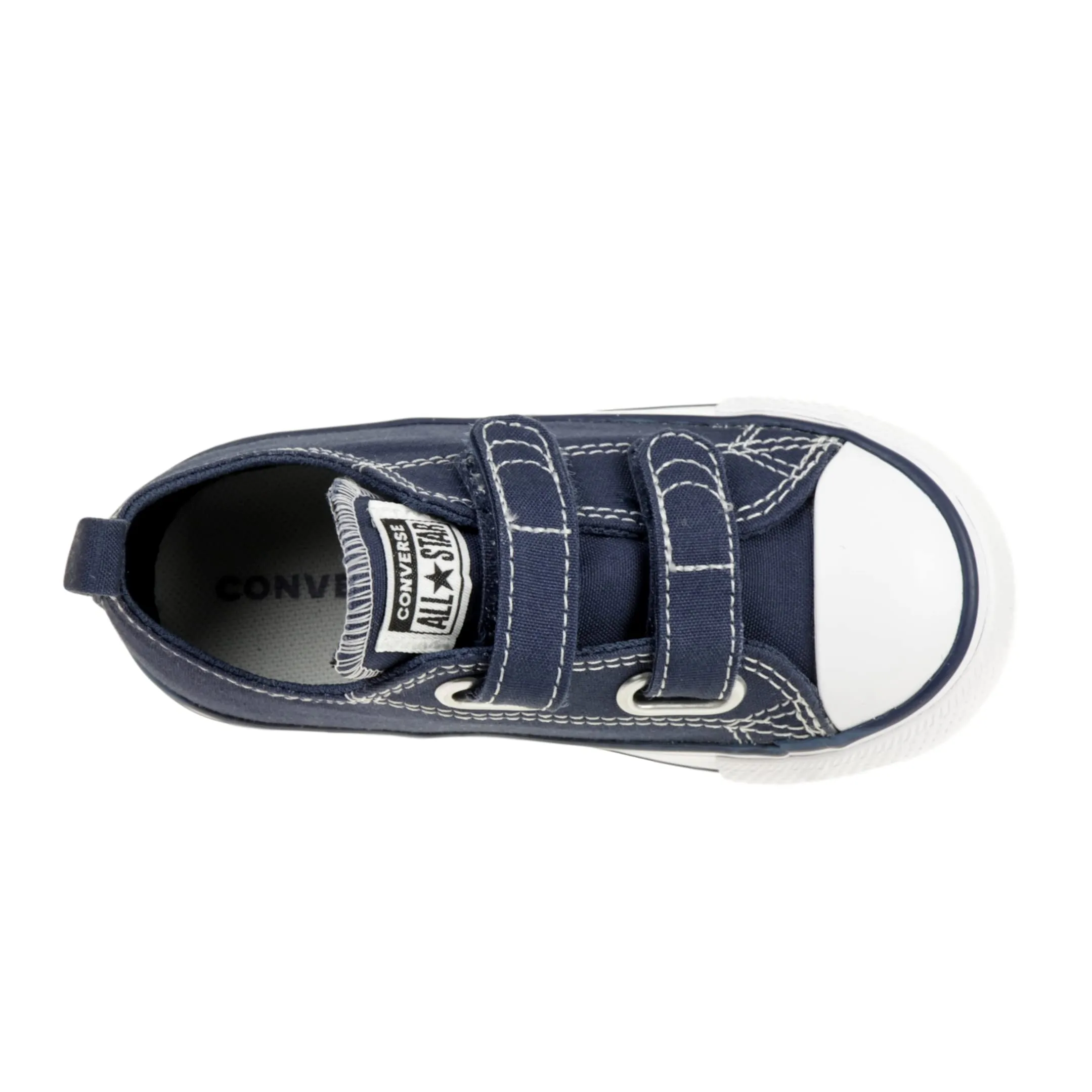 Converse Chuck Taylor All Star 2V Ox Uomo, Athletic Navy-White, EU 24 - immagine 7