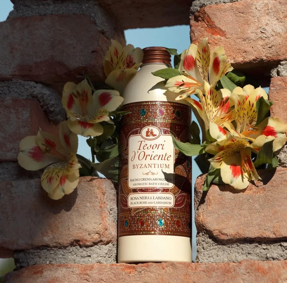 Tesori d'Oriente Bagno Crema Byzantium, 500ml - immagine 3