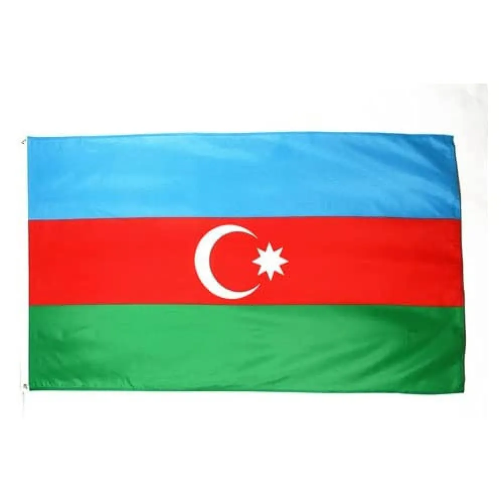 AZ FLAG Bandiera Azerbaigian 150x90 cm Poliestere Leggero con Occhielli - immagine 4