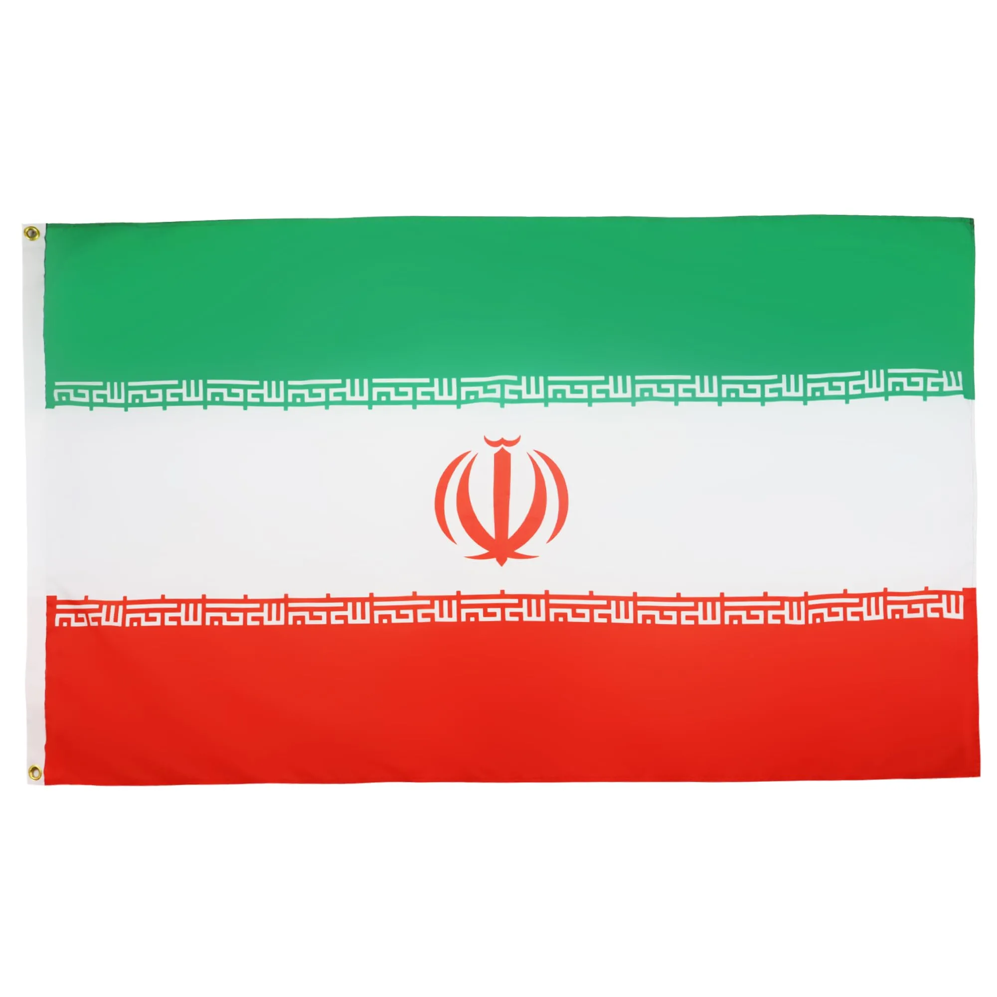 AZ FLAG Bandiera Iran 150x90 cm Poliestere 100D con 2 Occhielli - immagine 1