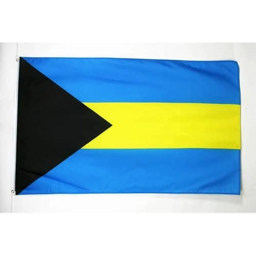 AZ FLAG Bandiera Bahamas 150x90 cm Poliestere Leggero con 2 Occhielli - immagine 4