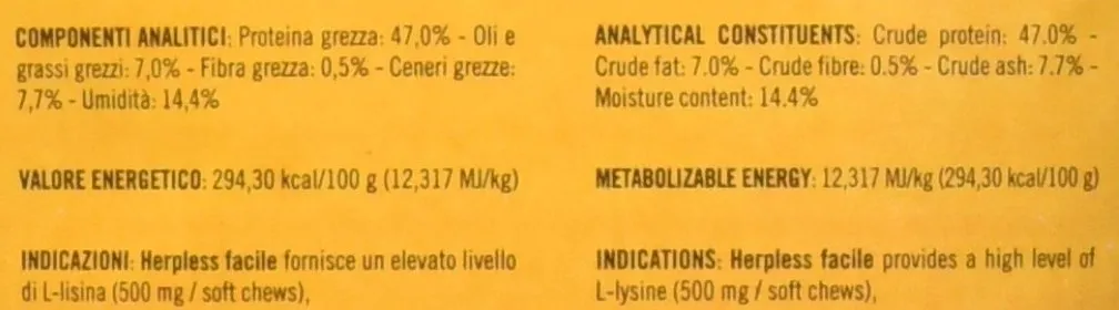 Candioli Herpless Facile Polvere 60 g - immagine 3