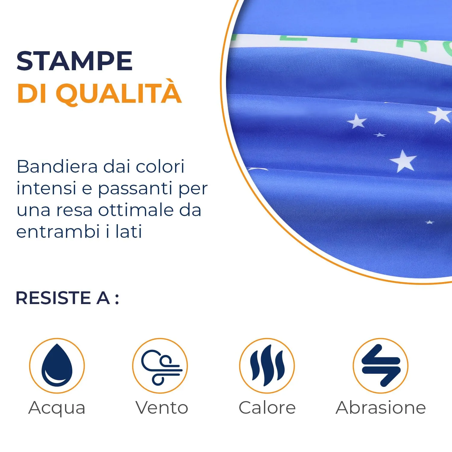 AZ FLAG Bandiera Brasile 150x90 cm Poliestere 100D con Occhielli - immagine 3