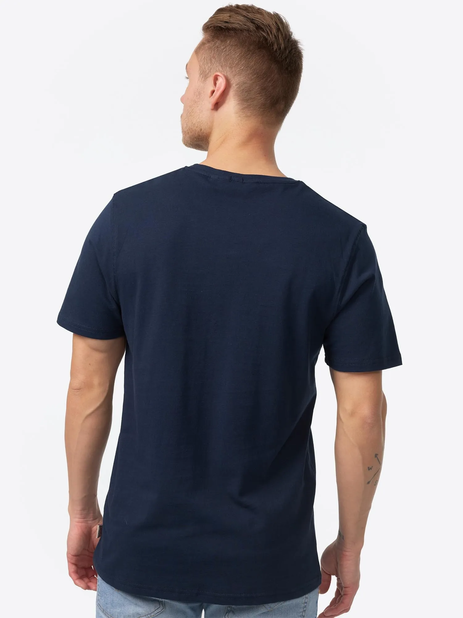 Lonsdale Classic Short Sleeve T-Shirt - Blu - 3XL - immagine 4