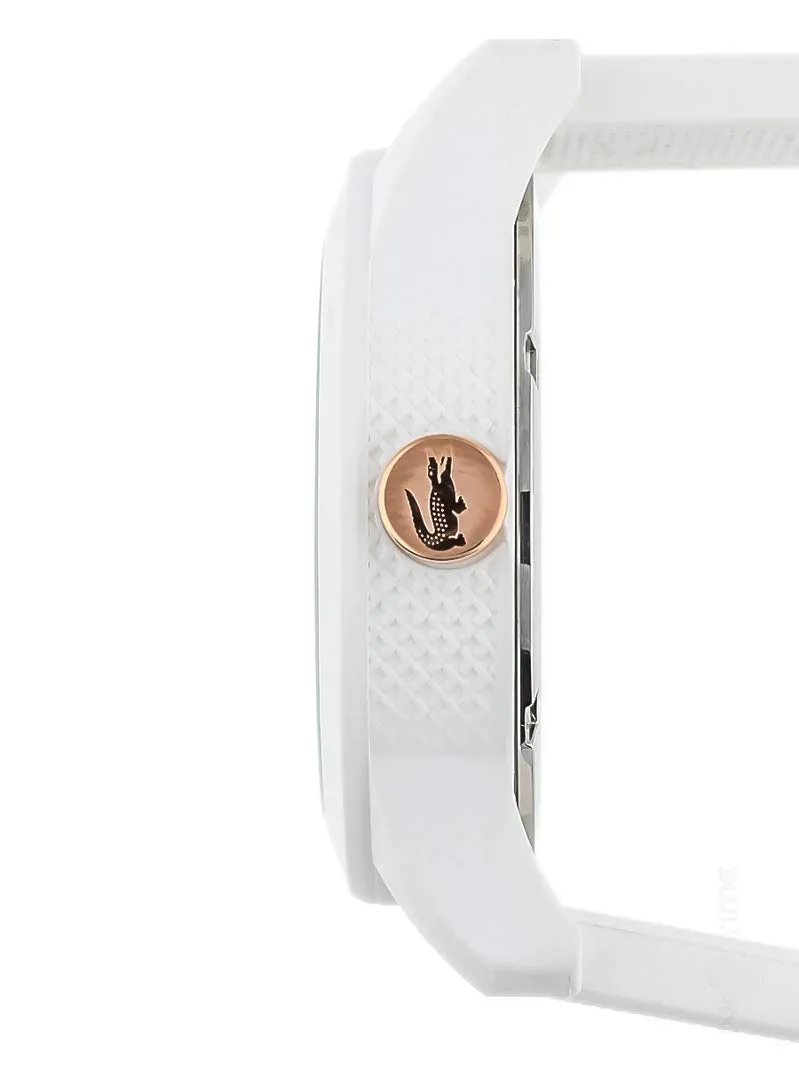 Lacoste 12.12 Orologio Analogico al Quarzo da Donna, Cinturino in Silicone Bianco - 2000960 - immagine 3