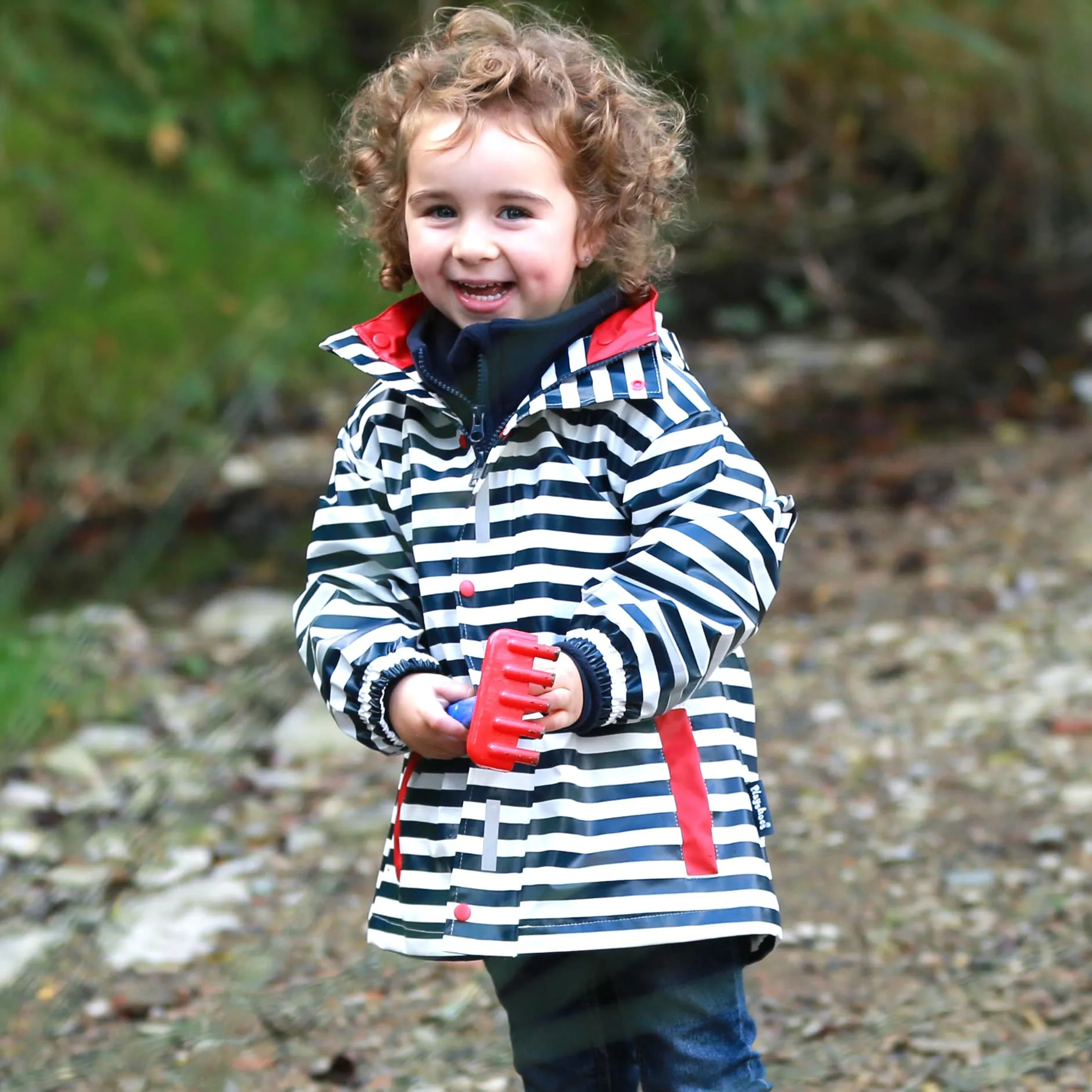 Playshoes Giacca da pioggia Unisex Bambini e ragazzi, Marittimo, 104 - immagine 4