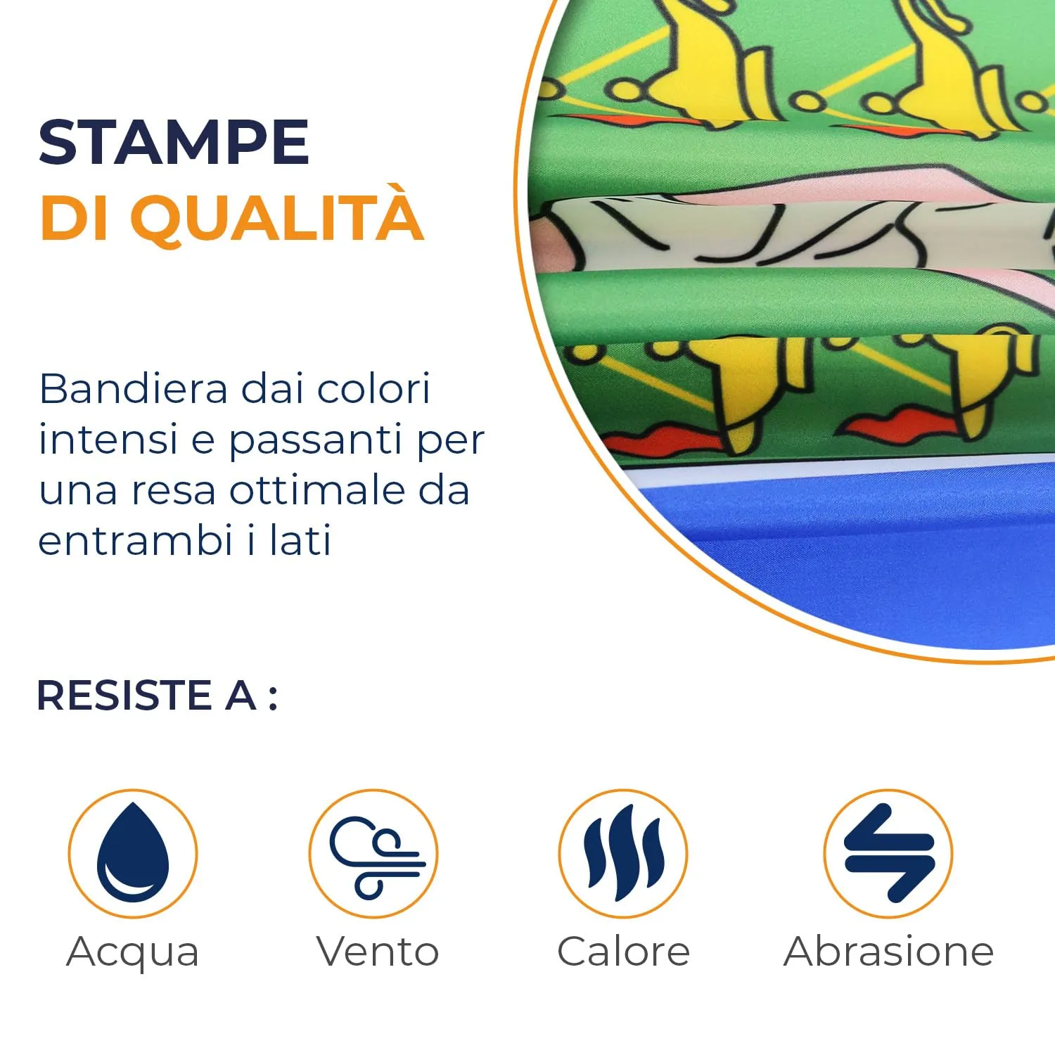 AZ FLAG Bandiera Isole Vergini britanniche 150x90 cm - immagine 3