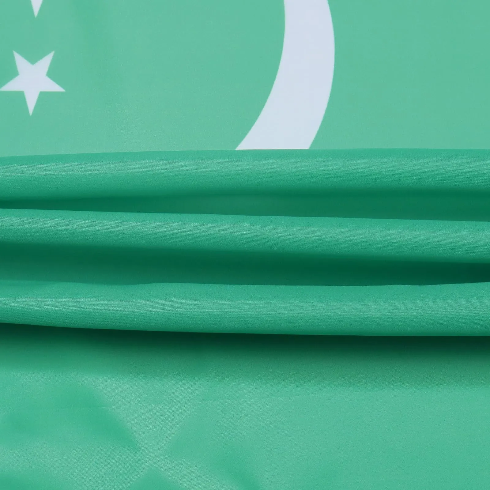 AZ FLAG Bandiera Turkmenistan 150x90 cm Poliestere 100D con 2 Occhielli - immagine 3