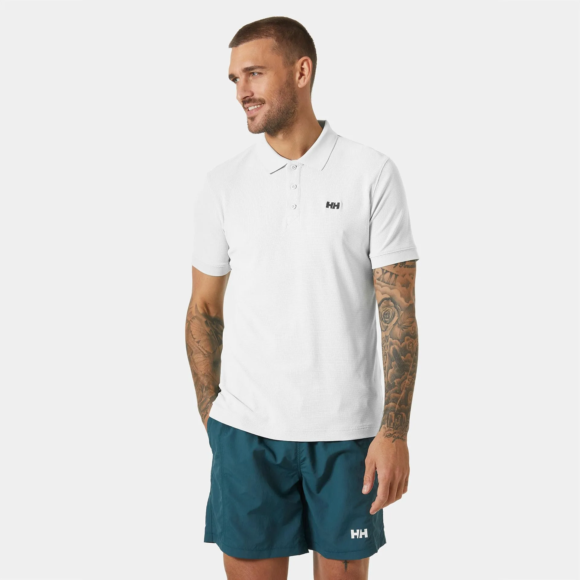 Helly Hansen Driftline Polo, Short Sleeve, White, 3XL - immagine 2