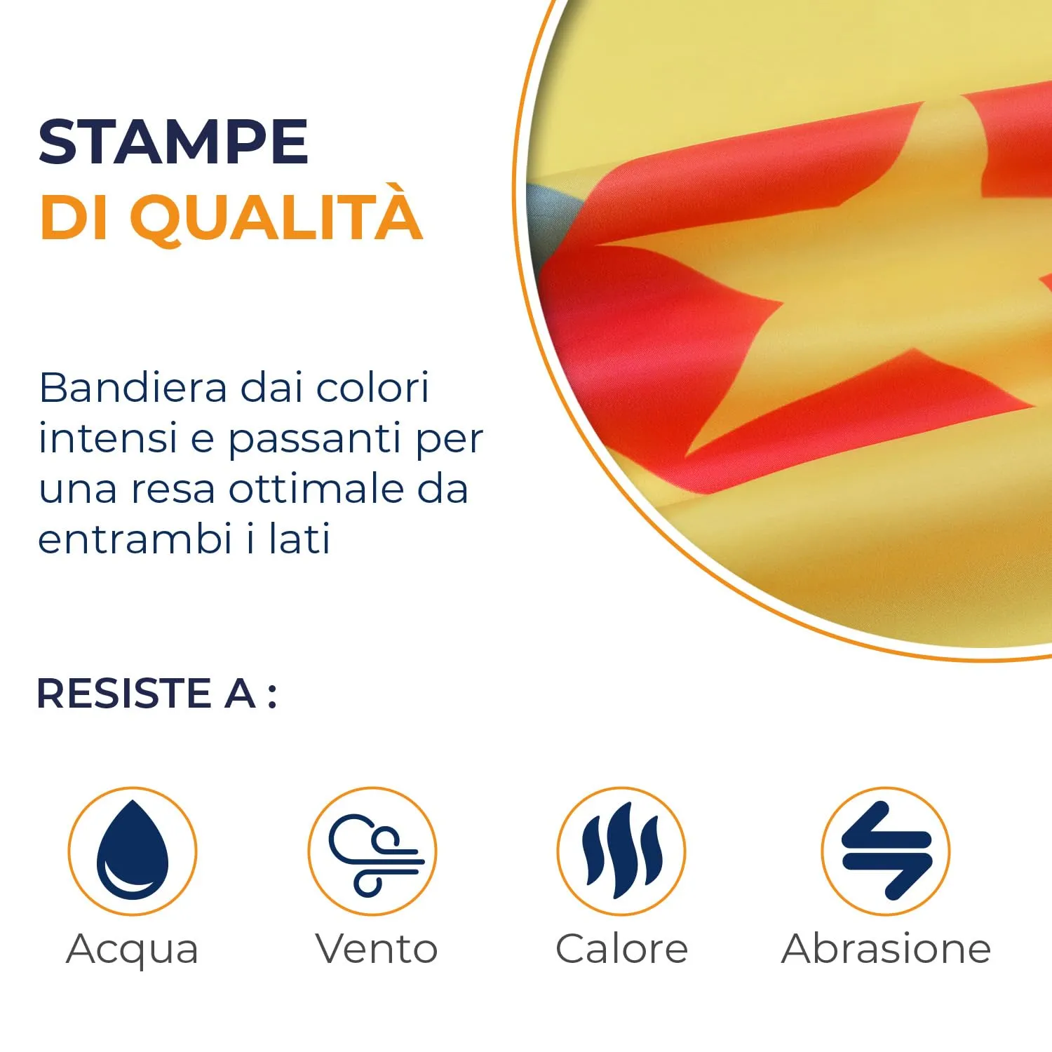 AZ FLAG Bandiera Grenada 150x90 cm Poliestere 100D con 2 Occhielli - immagine 3