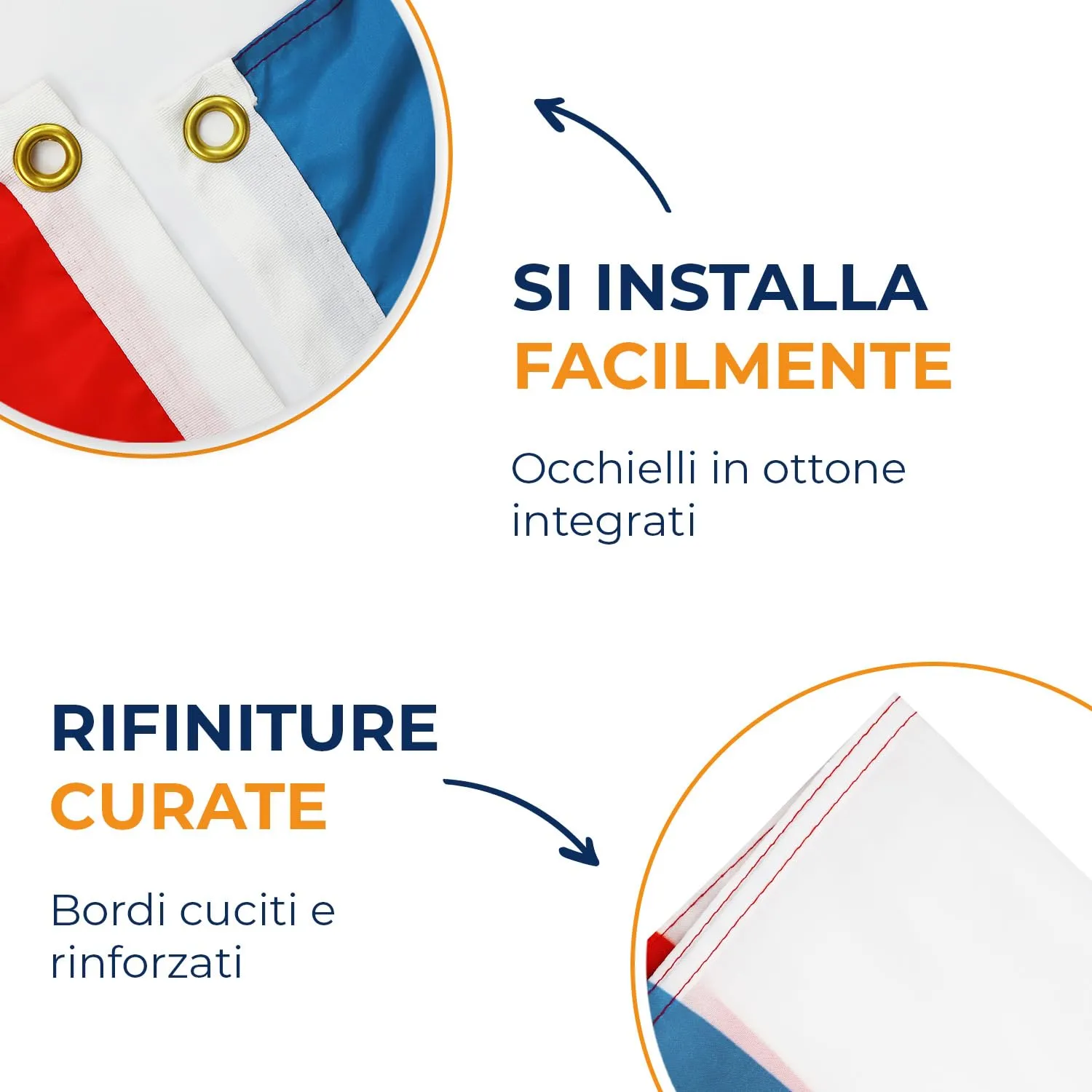 AZ FLAG Bandiera Repubblica Dominicana 150x90 cm - immagine 4