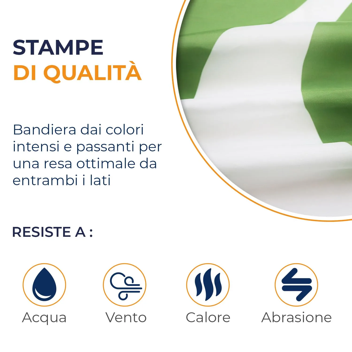 AZ FLAG Bandiera Pakistan 150x90 cm Poliestere 100D con 2 Occhielli - immagine 3