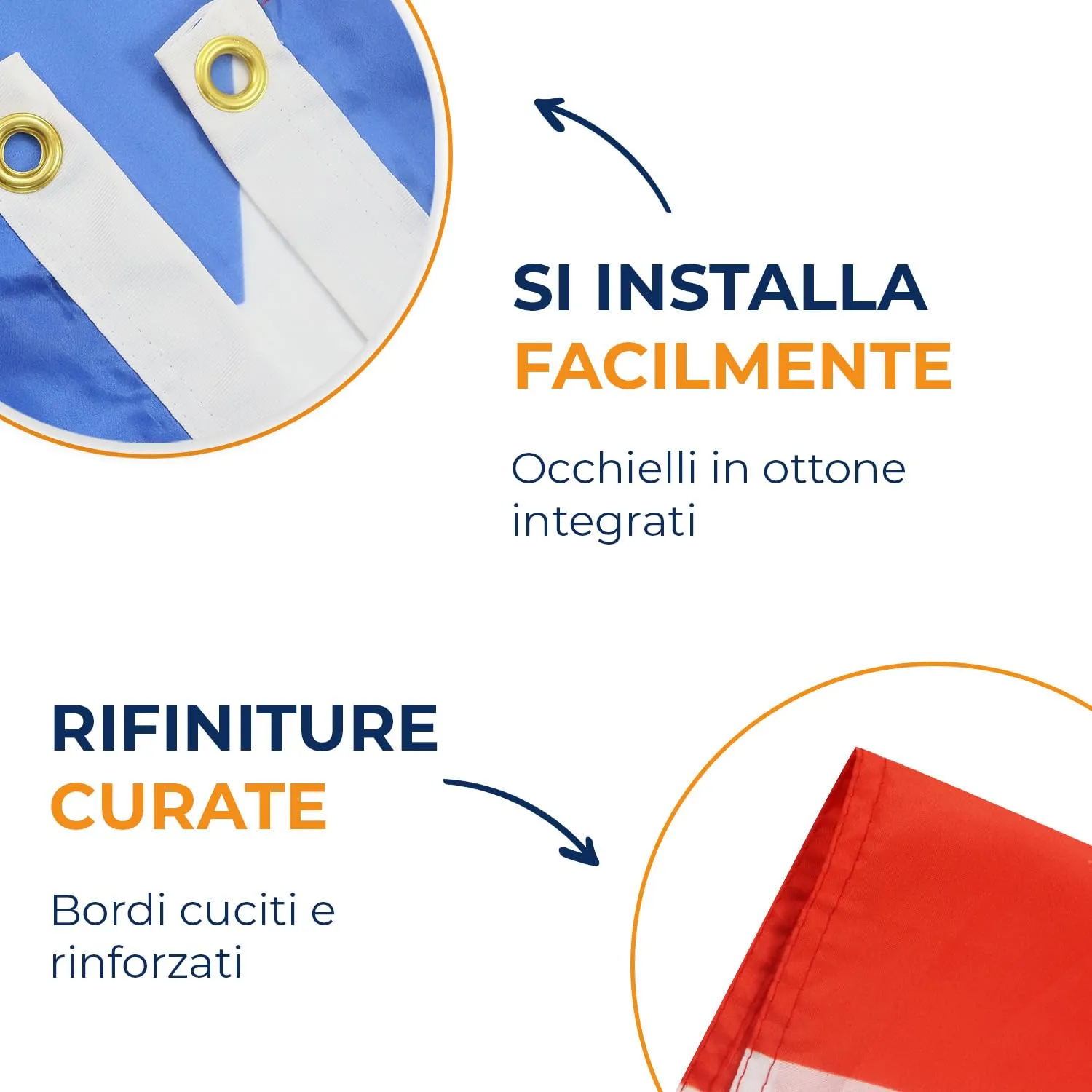 AZ FLAG Bandiera Porto Rico, 150x90 cm, Poliestere 100D, 2 Occhielli - immagine 4