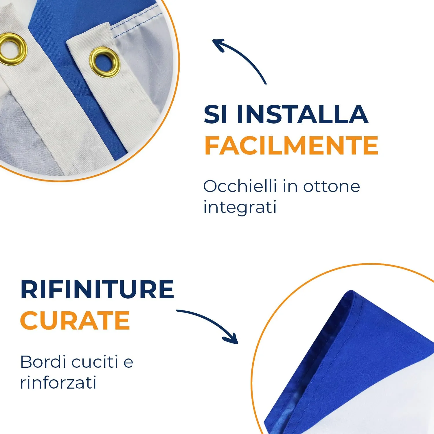 AZ FLAG Bandiera Scozia 150x90 cm in Poliestere Leggero con 2 Occhielli - immagine 4