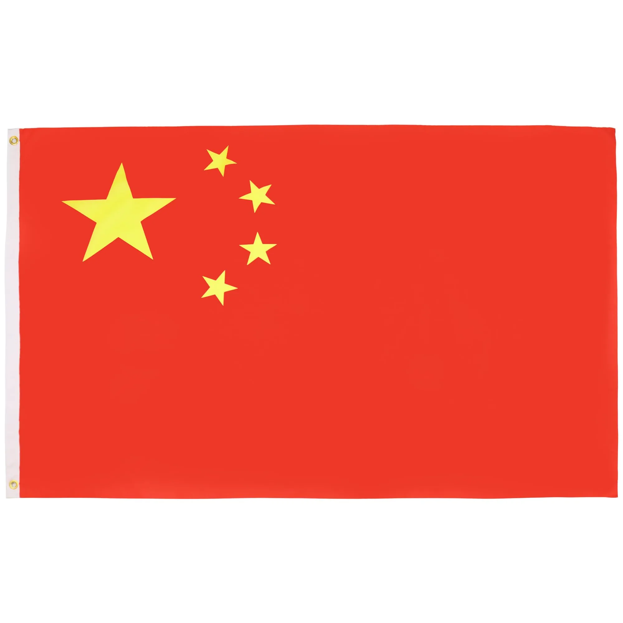 AZ FLAG Bandiera Cina 90x60 cm in Poliestere 100D con 2 Occhielli - immagine 1