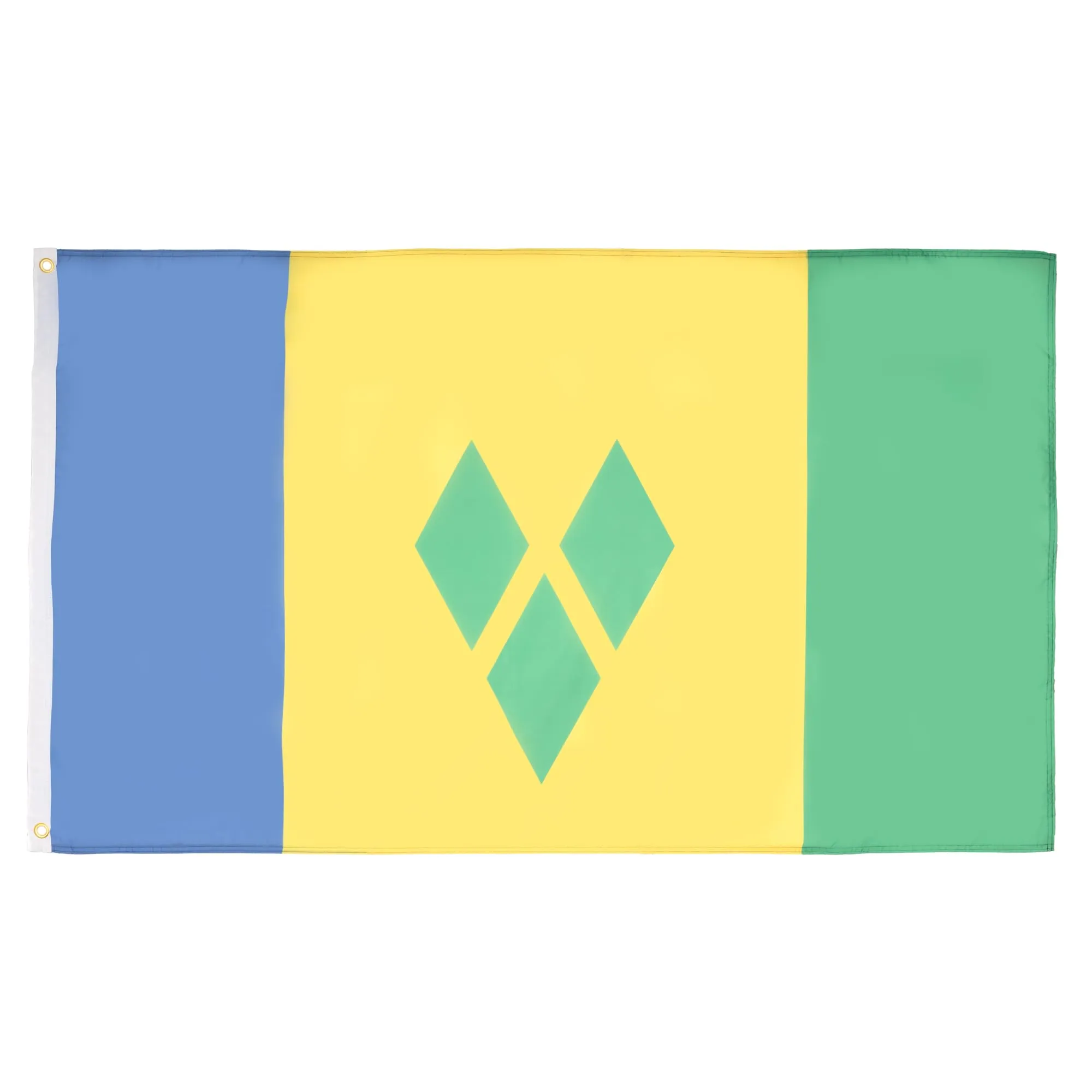 AZ FLAG Bandiera Saint Vincent e Grenadine 150x90 cm con 2 Occhielli - immagine 1