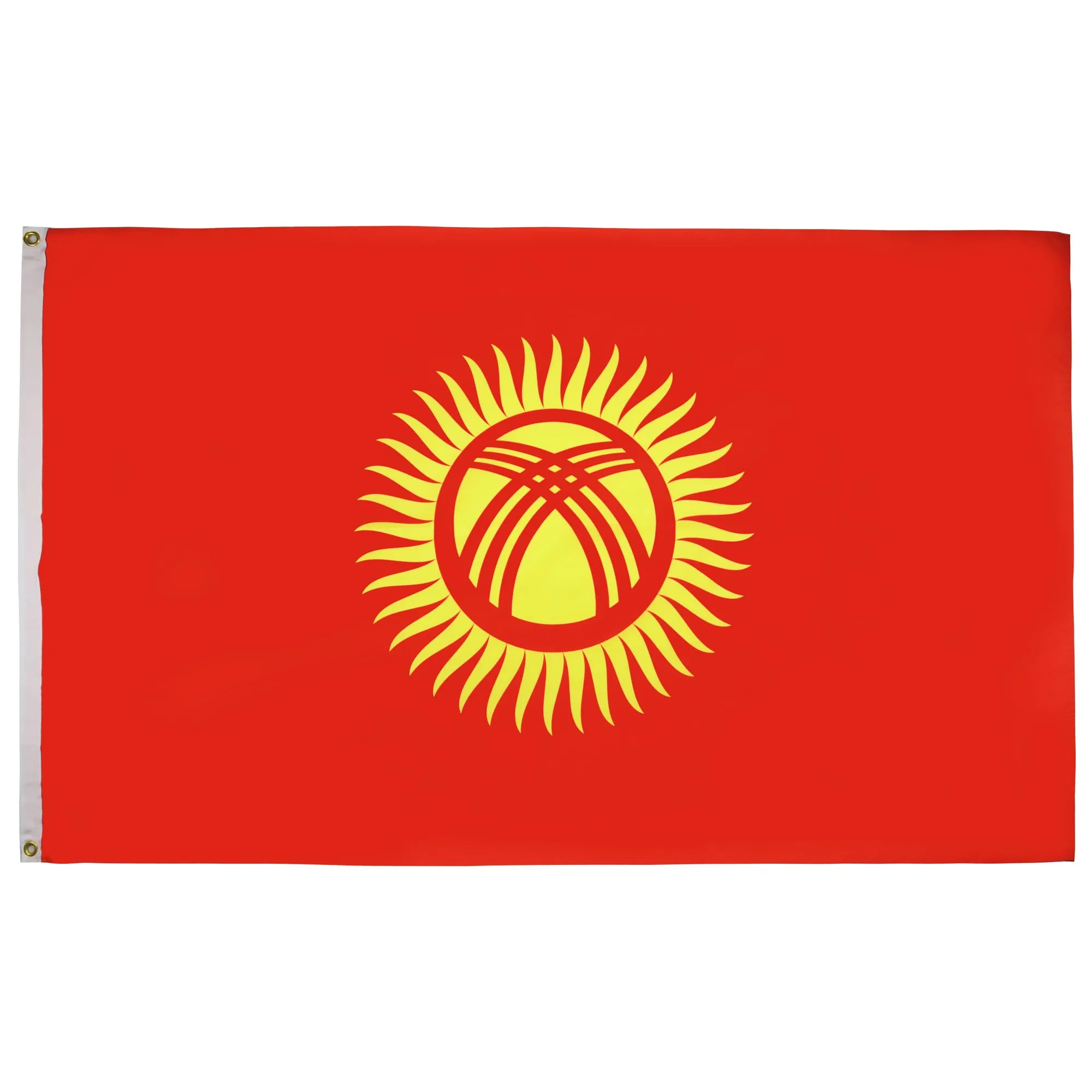 AZ FLAG Bandiera Kirghizistan 150x90 cm Poliestere 100D - immagine 1