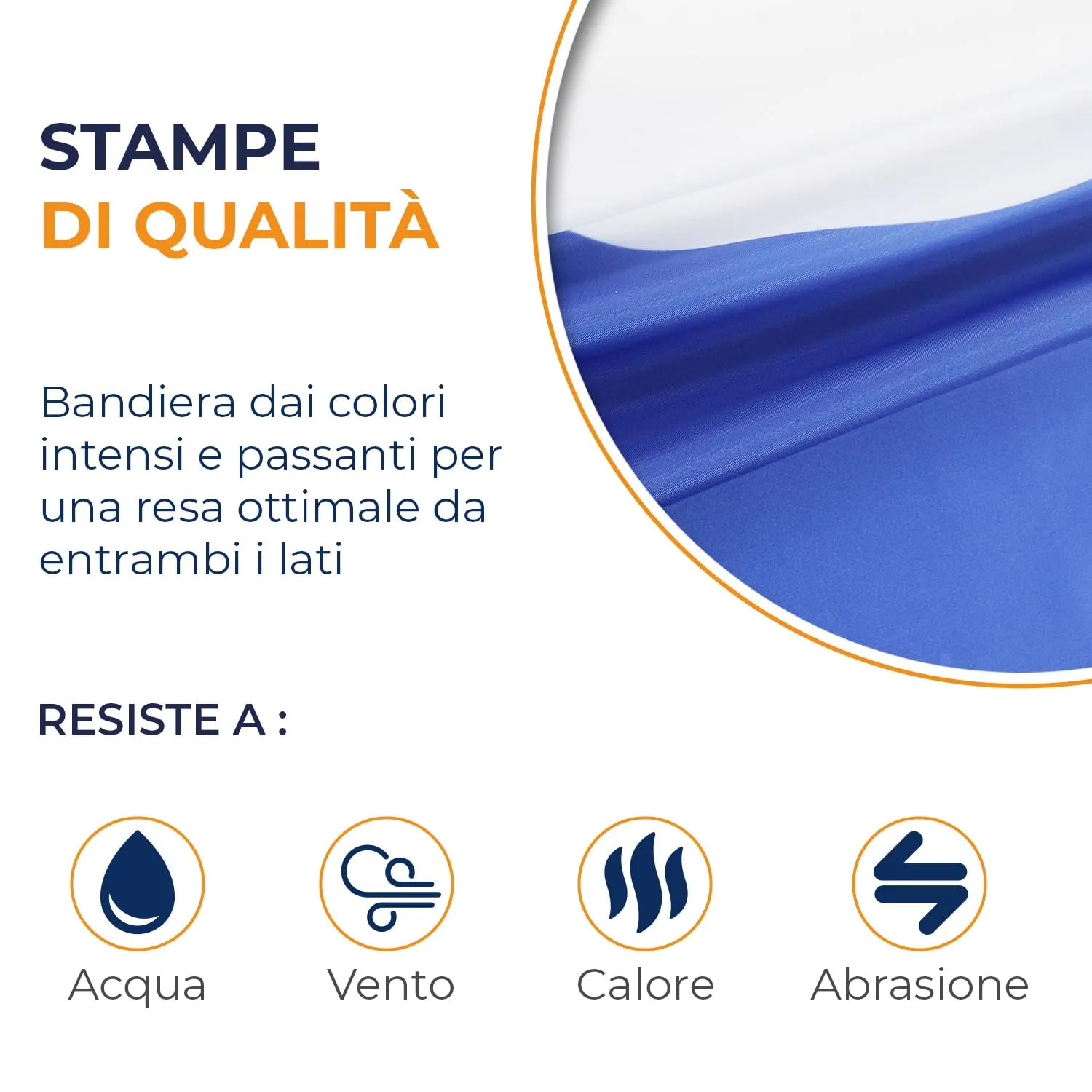 AZ FLAG Bandiera Laos 150x90 cm Poliestere 100D con 2 Occhielli - immagine 3