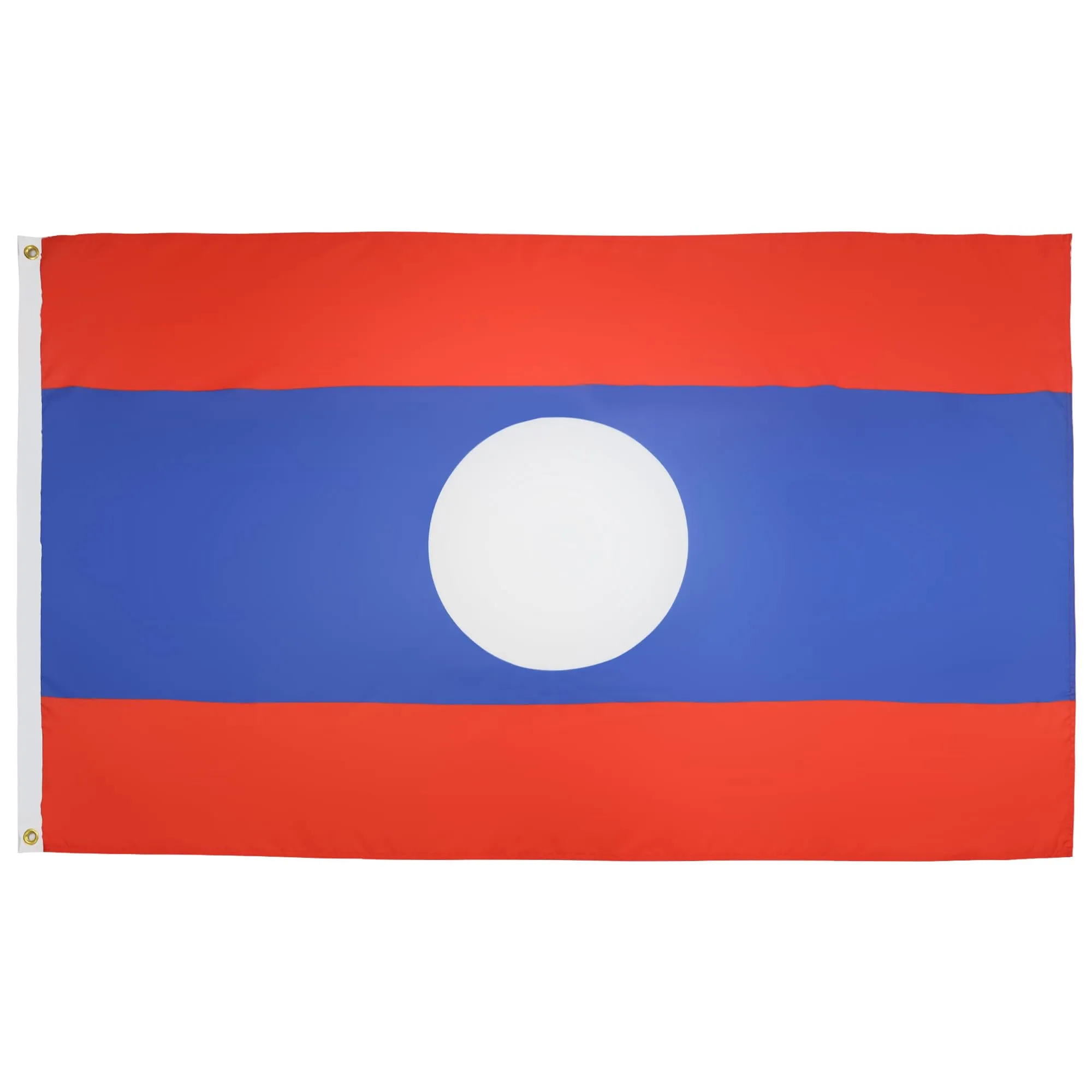 AZ FLAG Bandiera Laos 90x60 cm Poliestere 100D con Occhielli - immagine 1