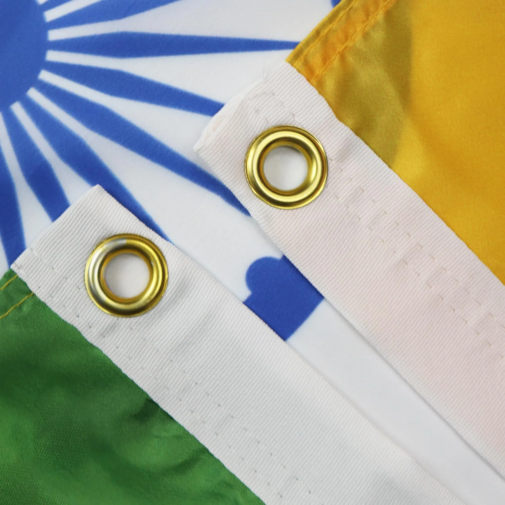 AZ FLAG Bandiera India 90x60 cm Poliestere 100D con 2 Occhielli - immagine 2