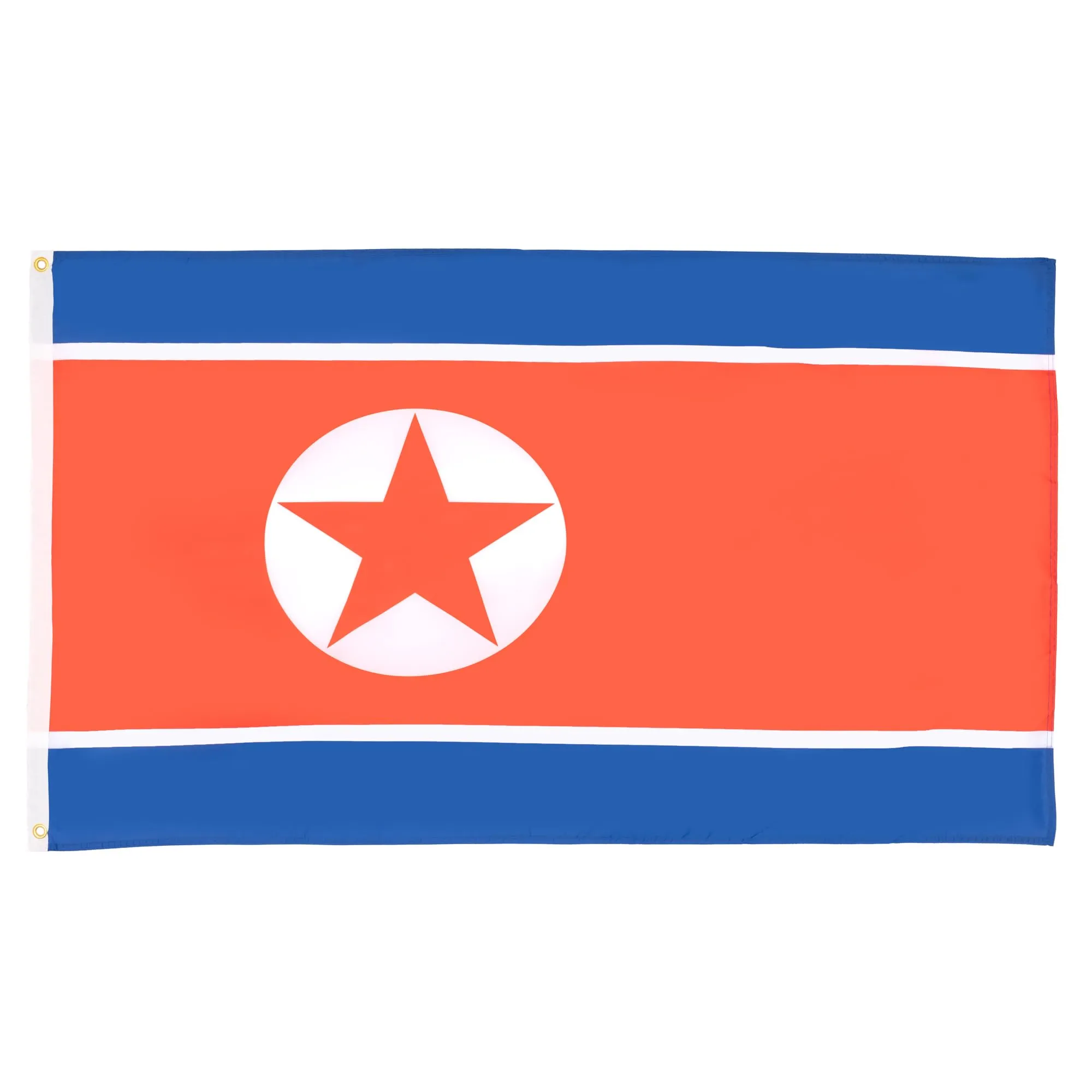 AZ FLAG Bandiera Corea del Nord 90x60 cm Poliestere 100D con 2 Occhielli - immagine 1