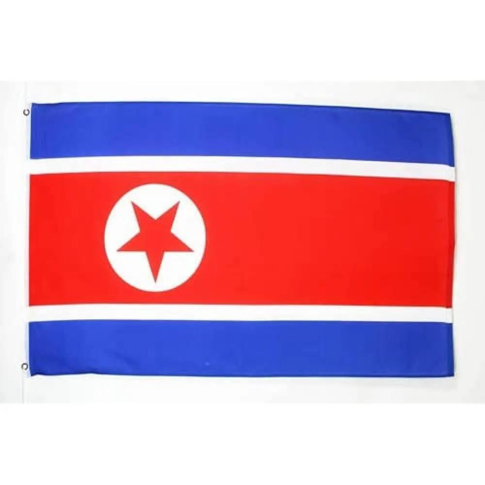 AZ FLAG Bandiera Corea del Nord 90x60 cm Poliestere 100D con 2 Occhielli - immagine 4